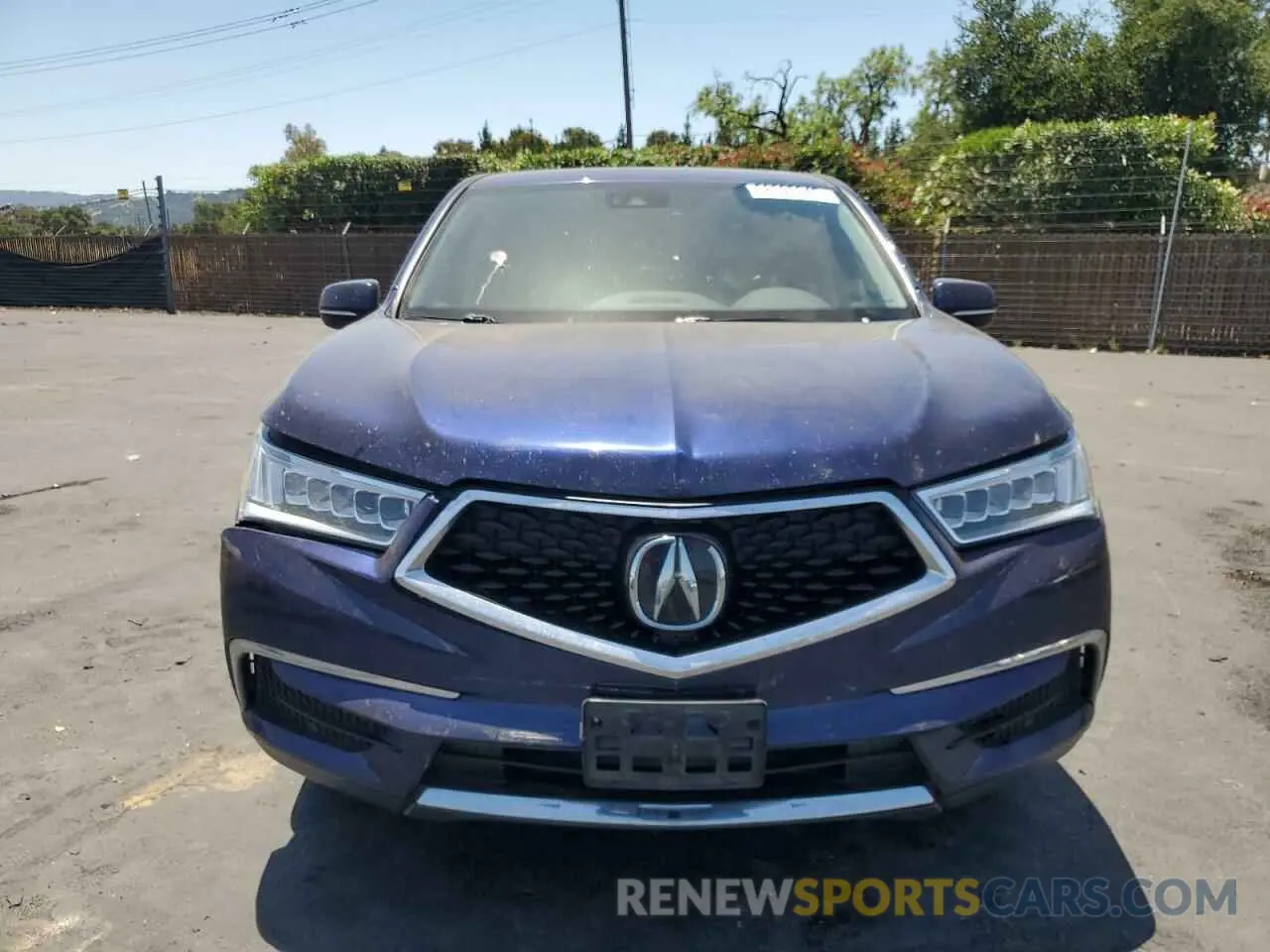 5 Photograph of a damaged car 5J8YD4H50LL027623 ACURA MDX 2020