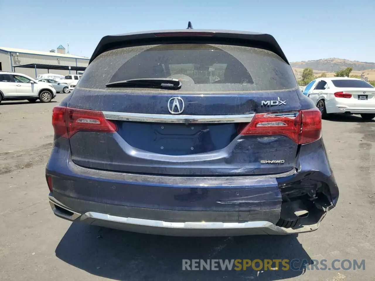 6 Photograph of a damaged car 5J8YD4H50LL027623 ACURA MDX 2020