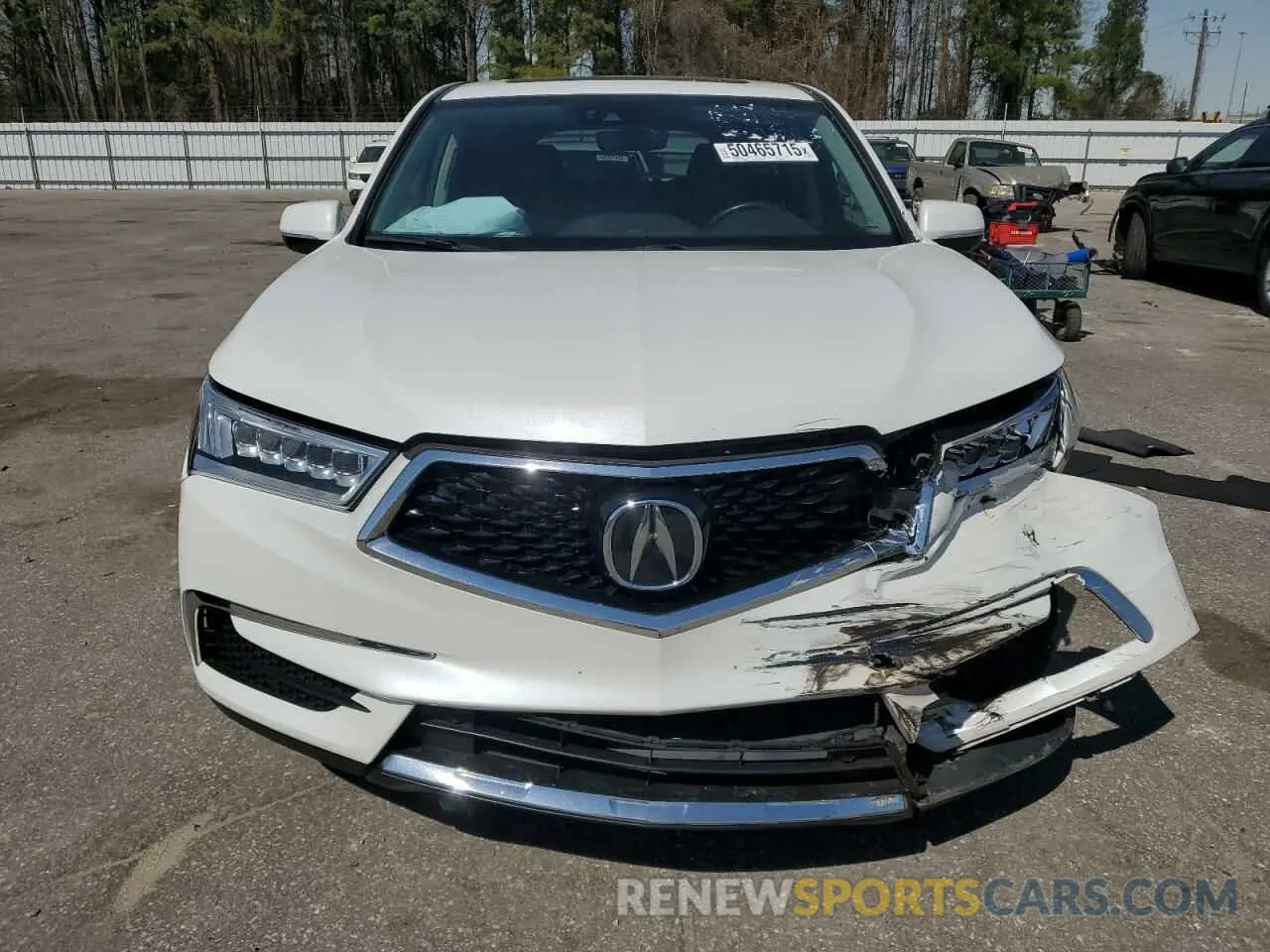 5 Photograph of a damaged car 5J8YD4H51LL007686 ACURA MDX 2020