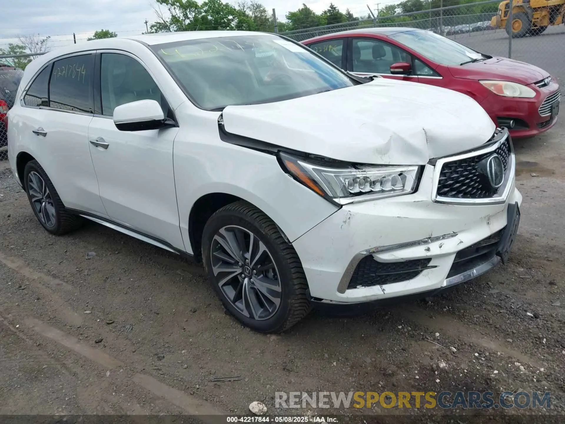 1 Photograph of a damaged car 5J8YD4H51LL020681 ACURA MDX 2020