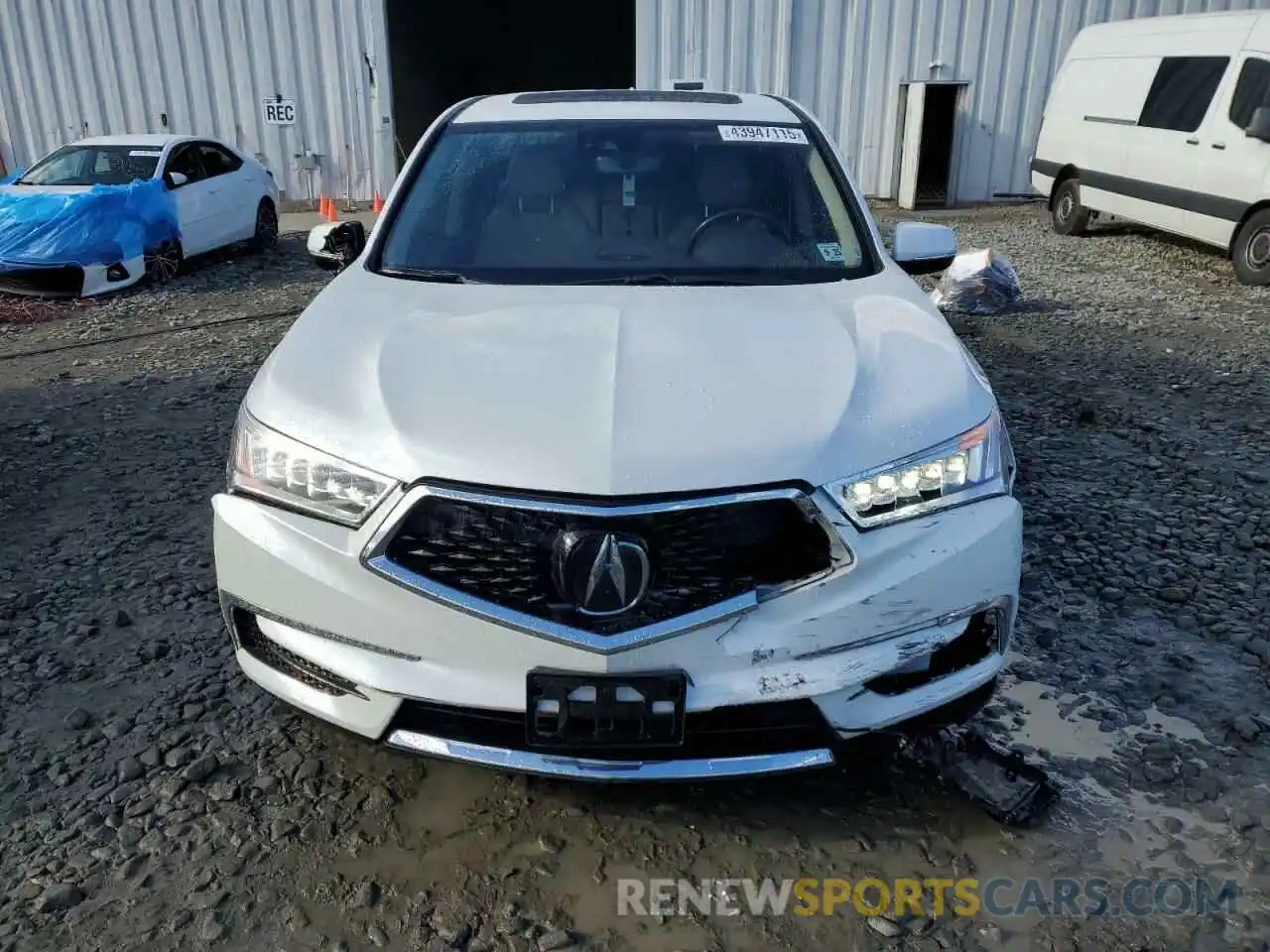 5 Photograph of a damaged car 5J8YD4H51LL036606 ACURA MDX 2020