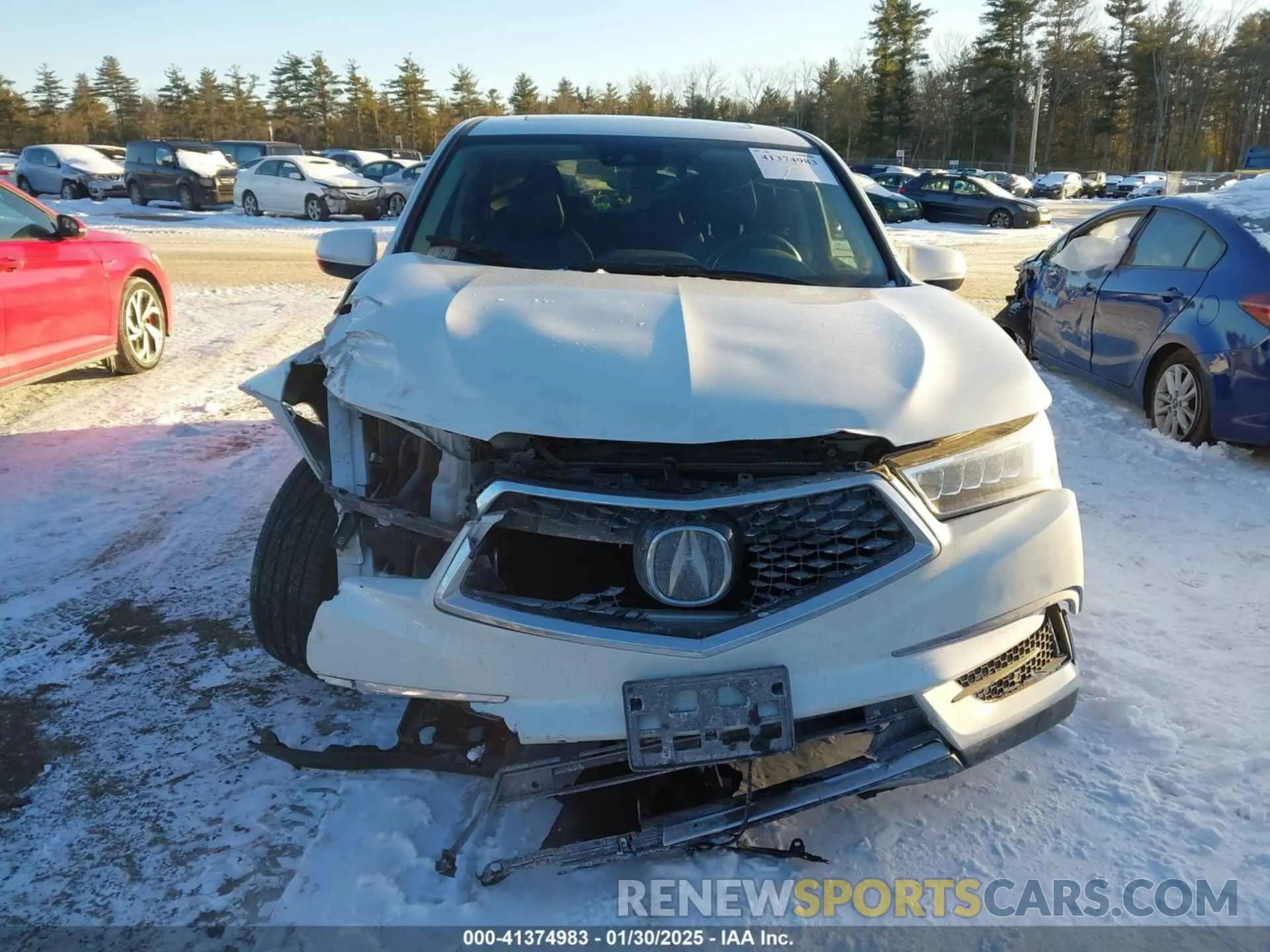 12 Photograph of a damaged car 5J8YD4H52LL023699 ACURA MDX 2020