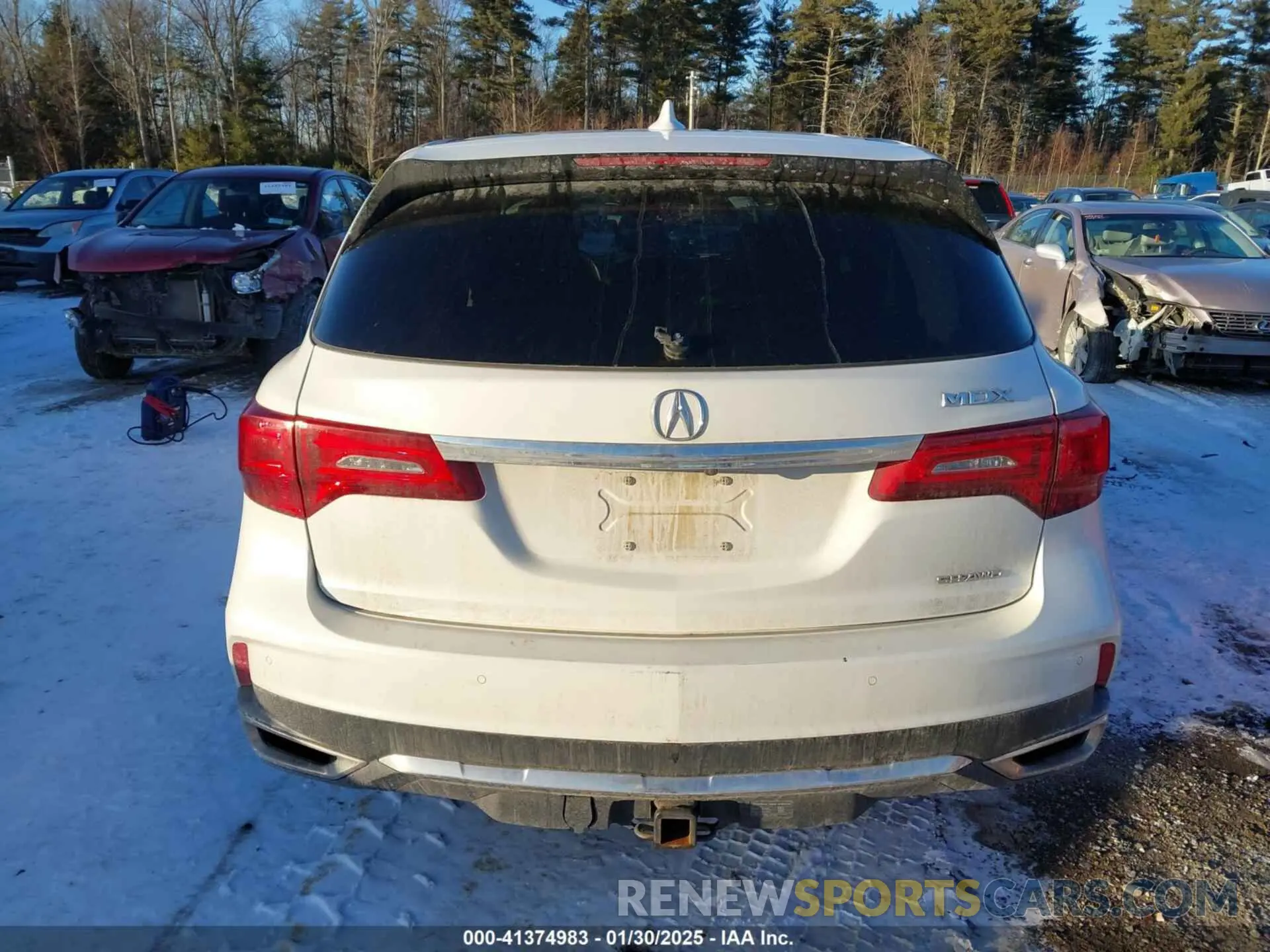 16 Photograph of a damaged car 5J8YD4H52LL023699 ACURA MDX 2020