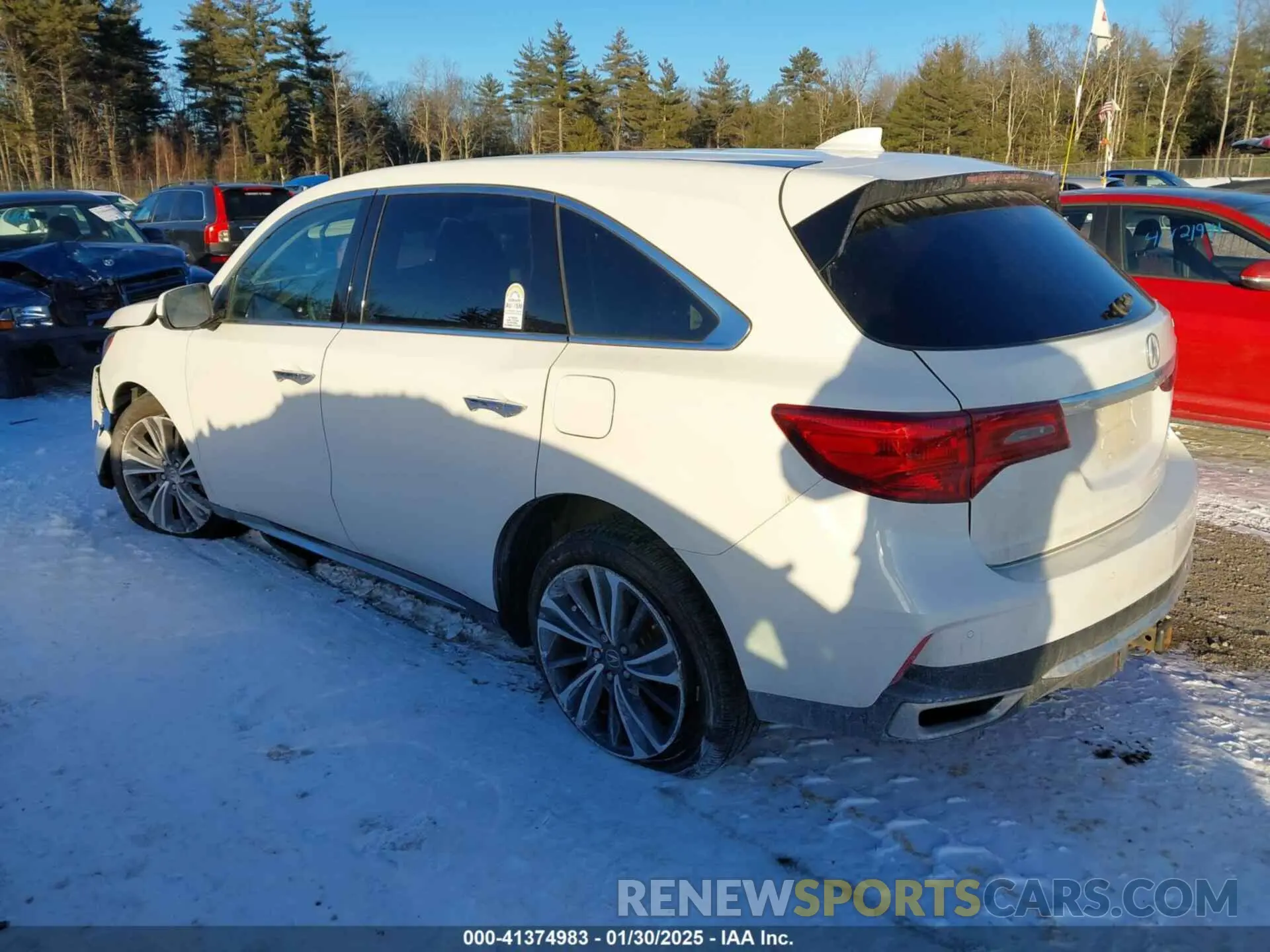 3 Photograph of a damaged car 5J8YD4H52LL023699 ACURA MDX 2020