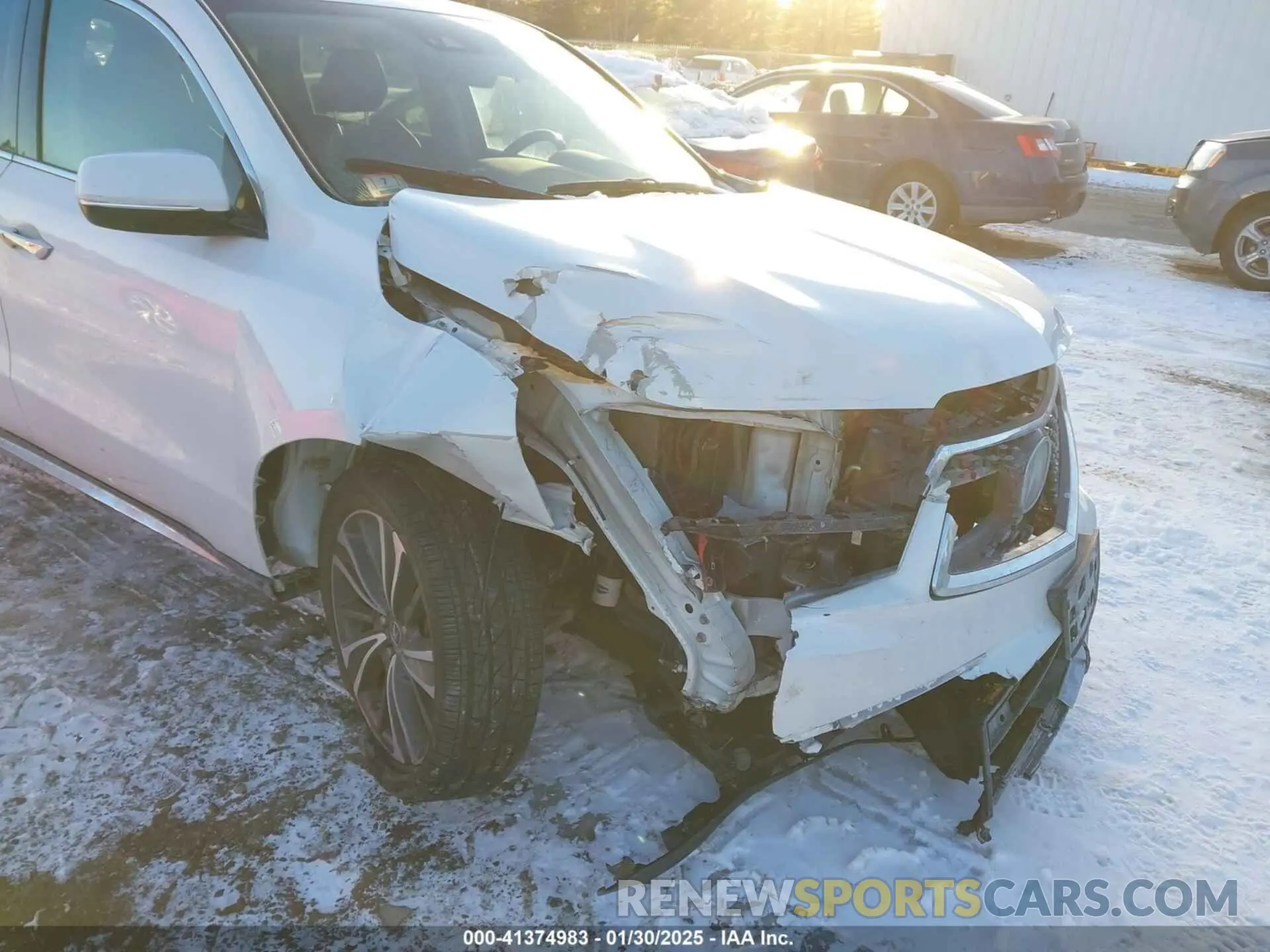 6 Photograph of a damaged car 5J8YD4H52LL023699 ACURA MDX 2020