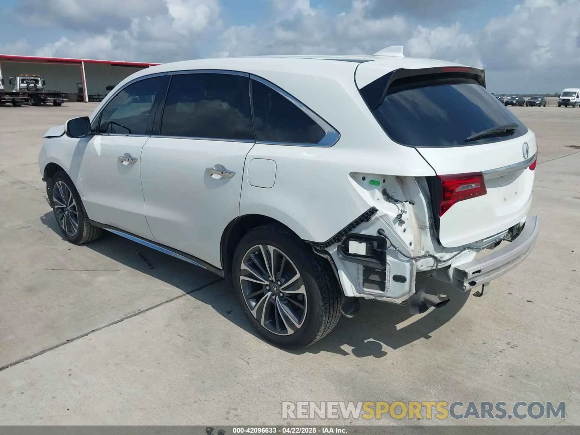 3 Photograph of a damaged car 5J8YD4H53LL023341 ACURA MDX 2020