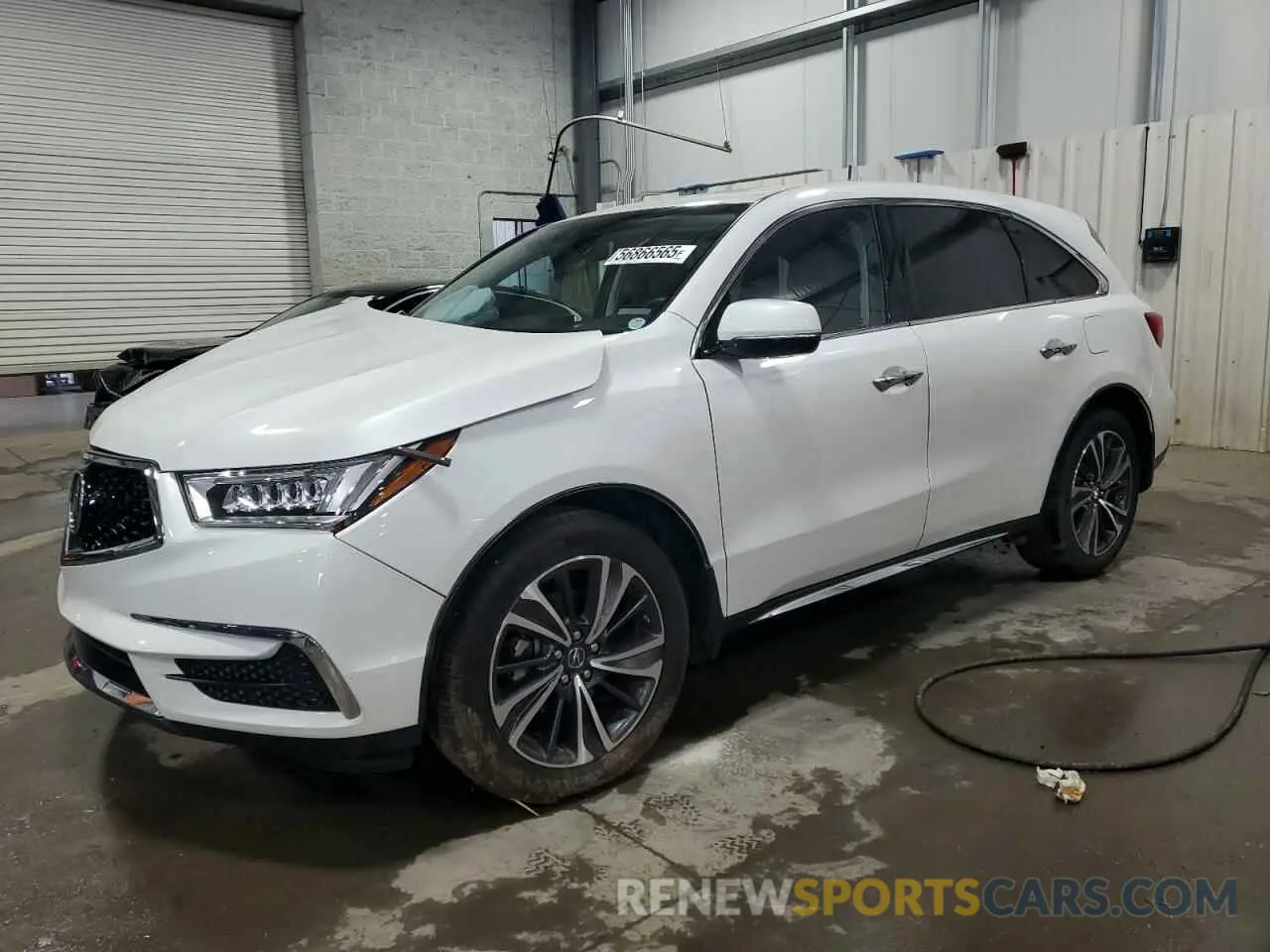 1 Photograph of a damaged car 5J8YD4H53LL042522 ACURA MDX 2020
