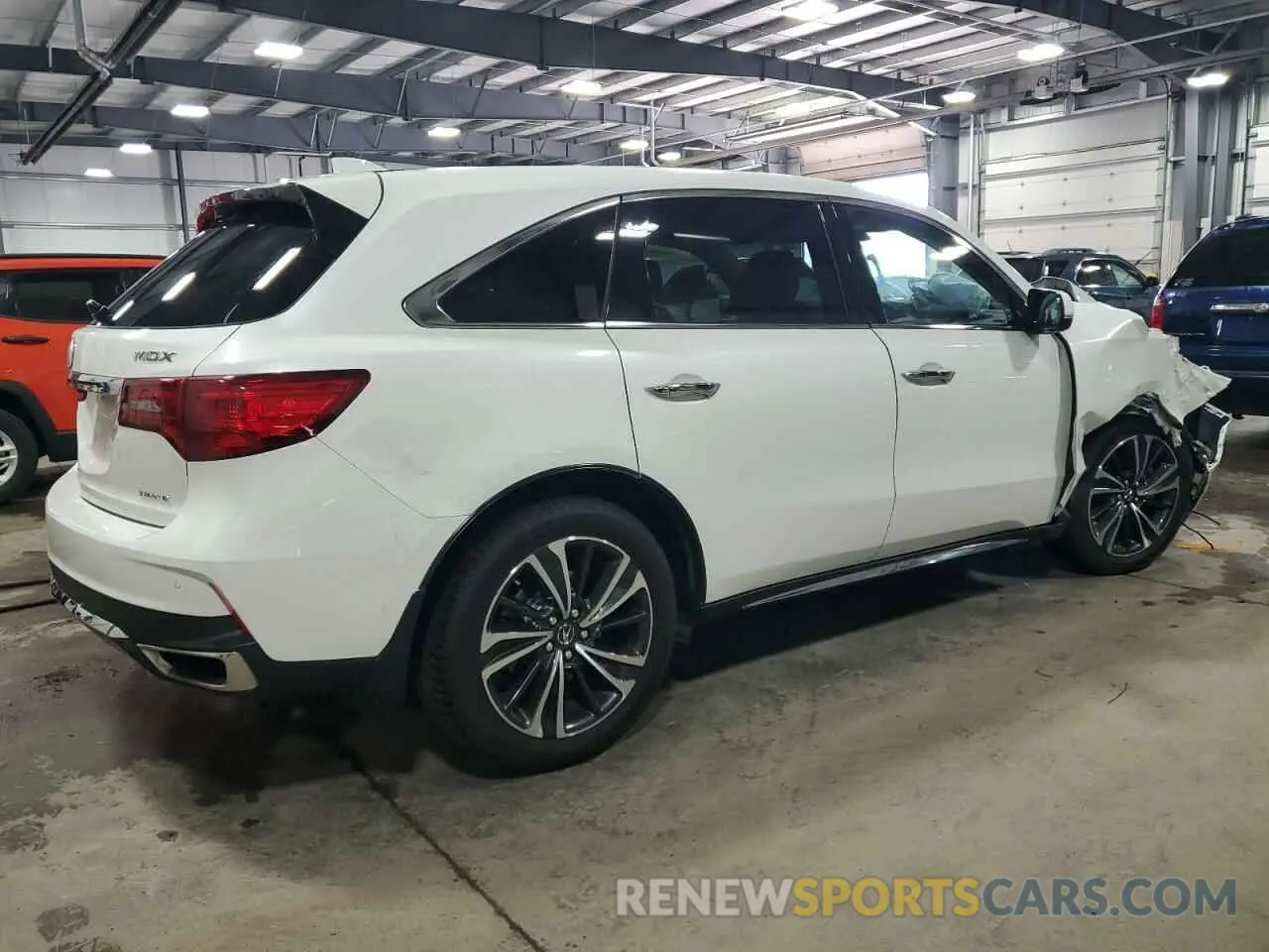 3 Photograph of a damaged car 5J8YD4H53LL042522 ACURA MDX 2020