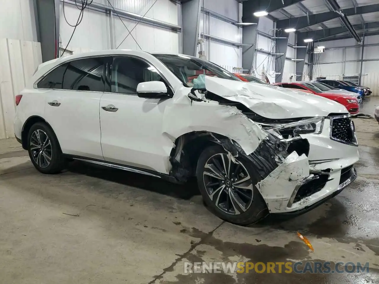 4 Photograph of a damaged car 5J8YD4H53LL042522 ACURA MDX 2020