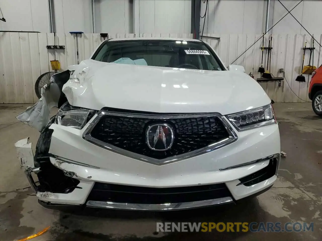 5 Photograph of a damaged car 5J8YD4H53LL042522 ACURA MDX 2020