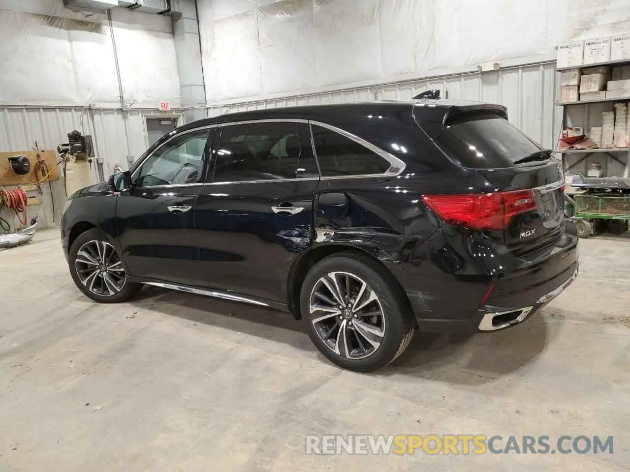 2 Photograph of a damaged car 5J8YD4H54LL012624 ACURA MDX 2020