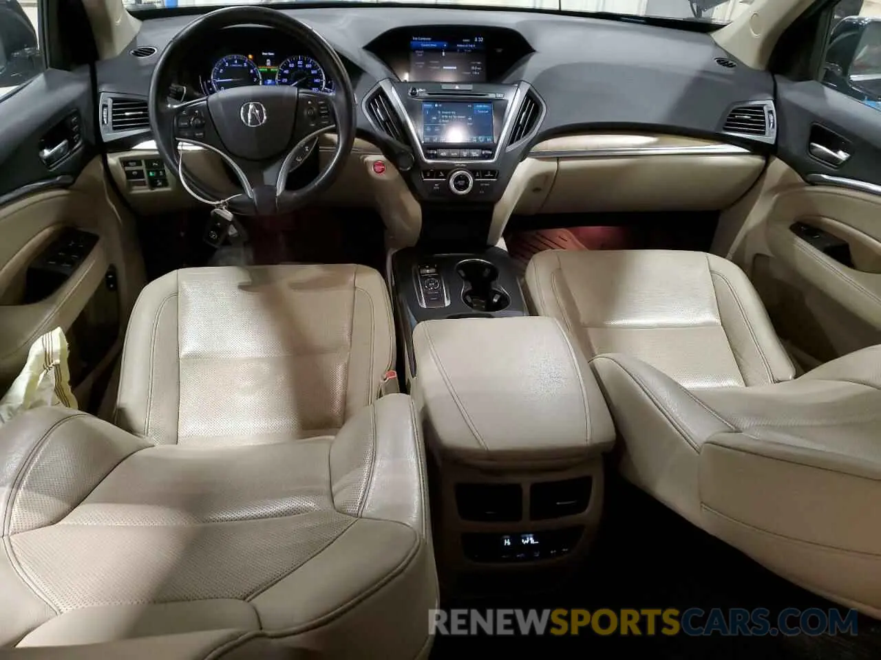 8 Photograph of a damaged car 5J8YD4H54LL012624 ACURA MDX 2020