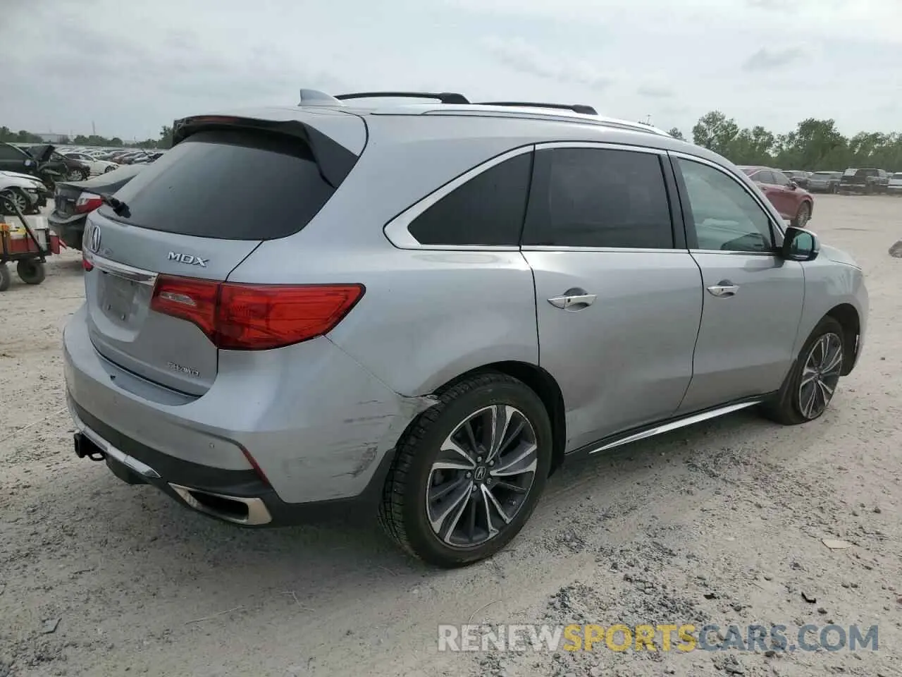 3 Photograph of a damaged car 5J8YD4H54LL027303 ACURA MDX 2020