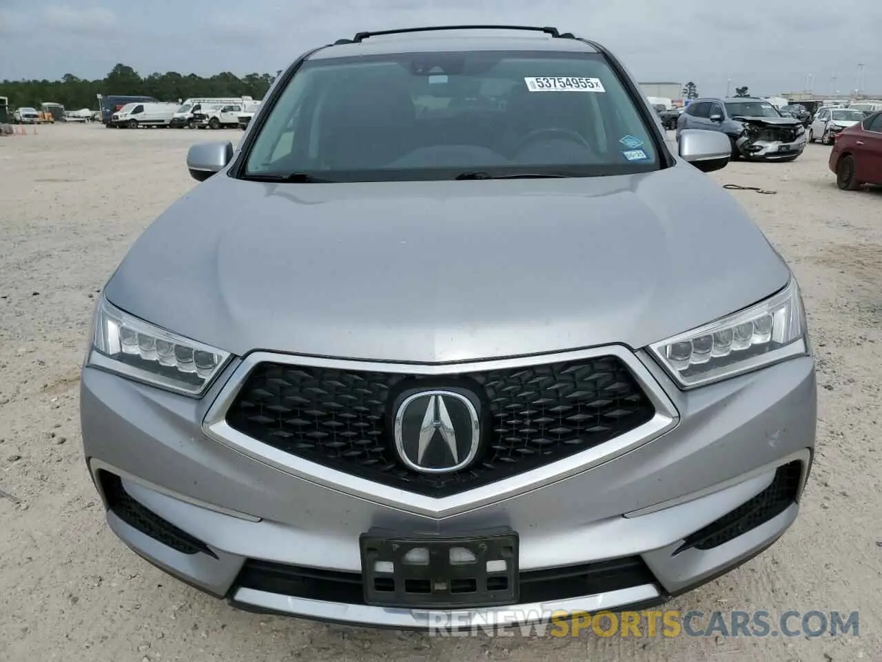 5 Photograph of a damaged car 5J8YD4H54LL027303 ACURA MDX 2020