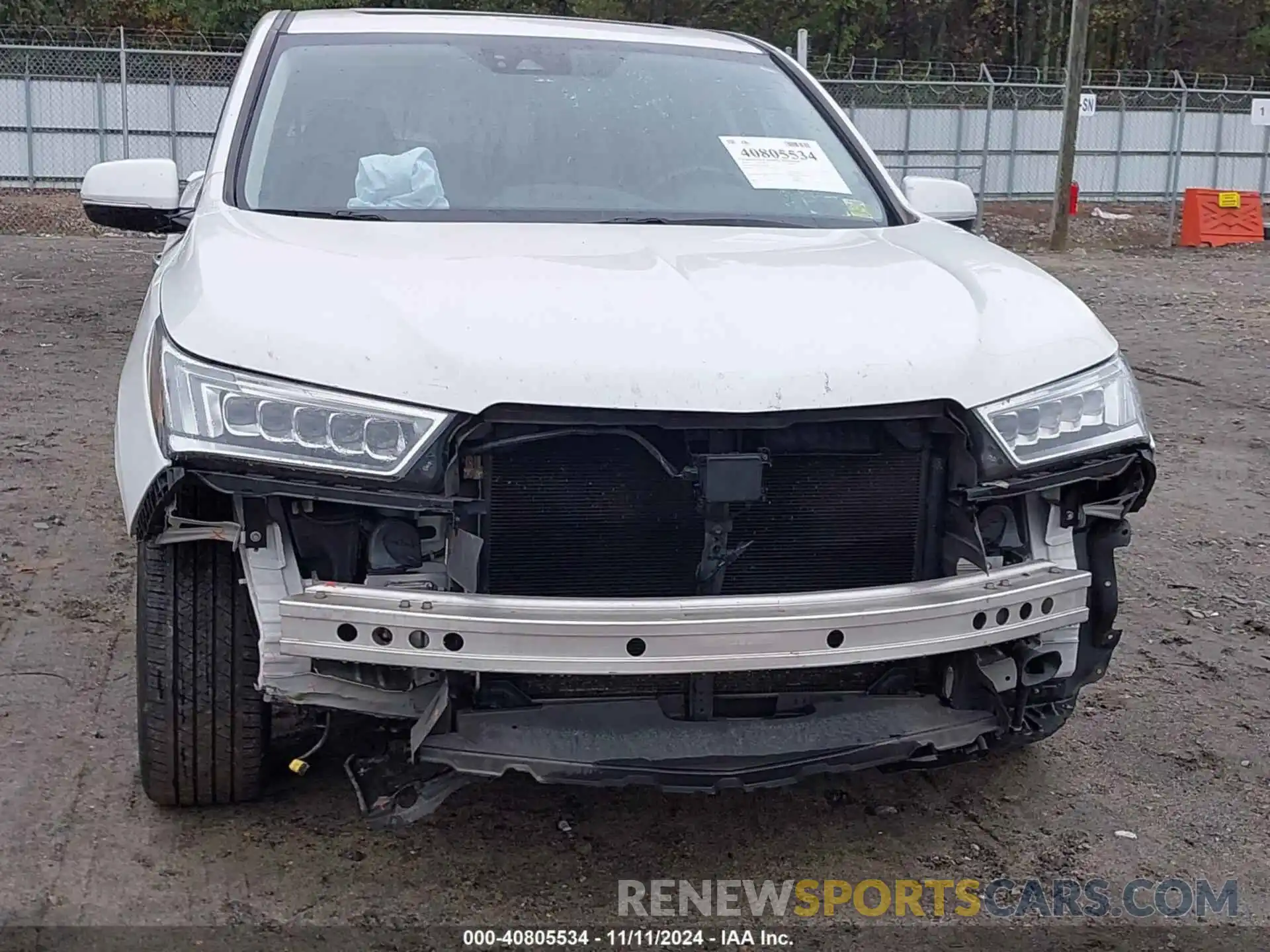 6 Photograph of a damaged car 5J8YD4H54LL042545 ACURA MDX 2020