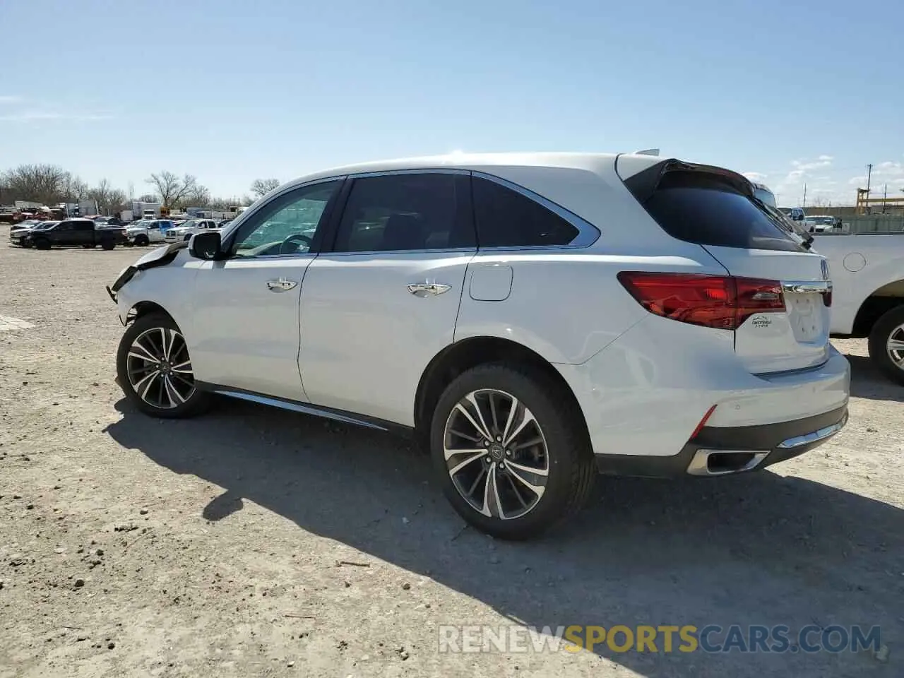 2 Photograph of a damaged car 5J8YD4H54LL044635 ACURA MDX 2020