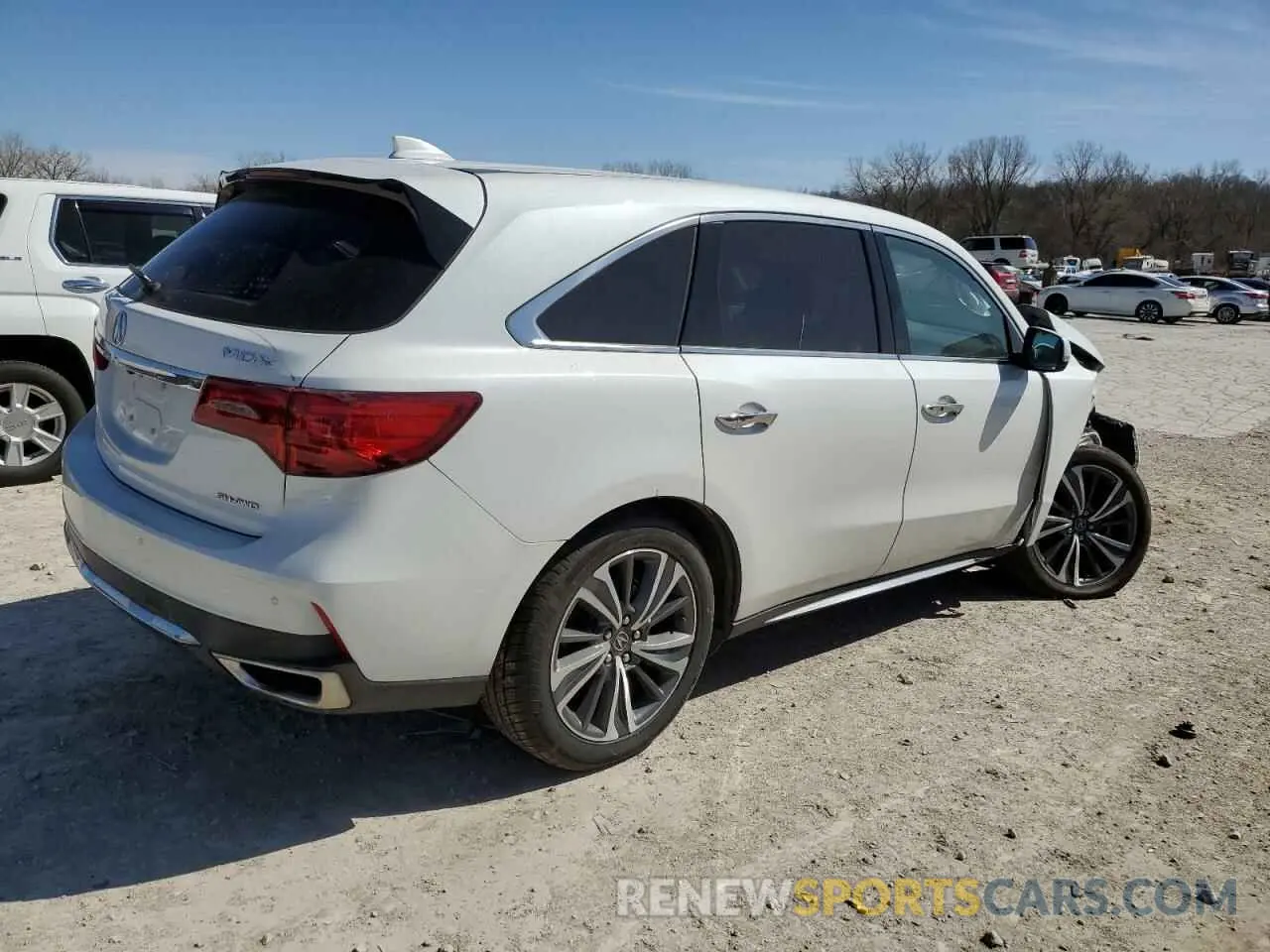 3 Photograph of a damaged car 5J8YD4H54LL044635 ACURA MDX 2020