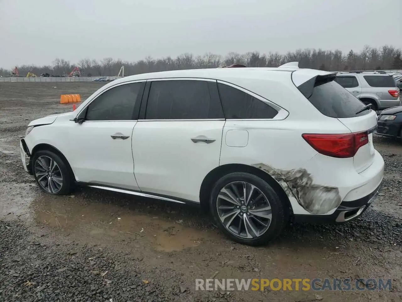 2 Photograph of a damaged car 5J8YD4H54LL047454 ACURA MDX 2020
