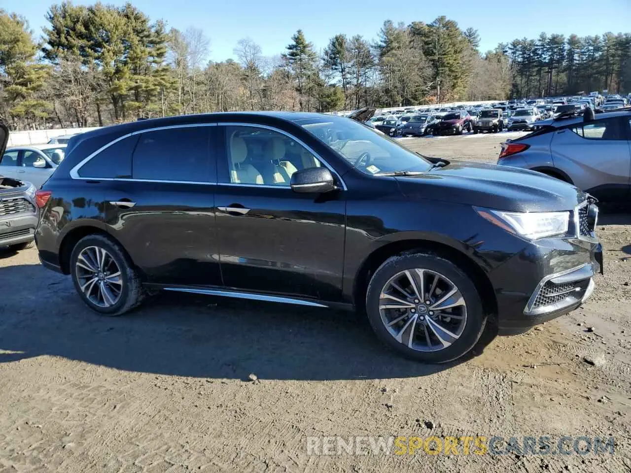 4 Photograph of a damaged car 5J8YD4H55LL022045 ACURA MDX 2020