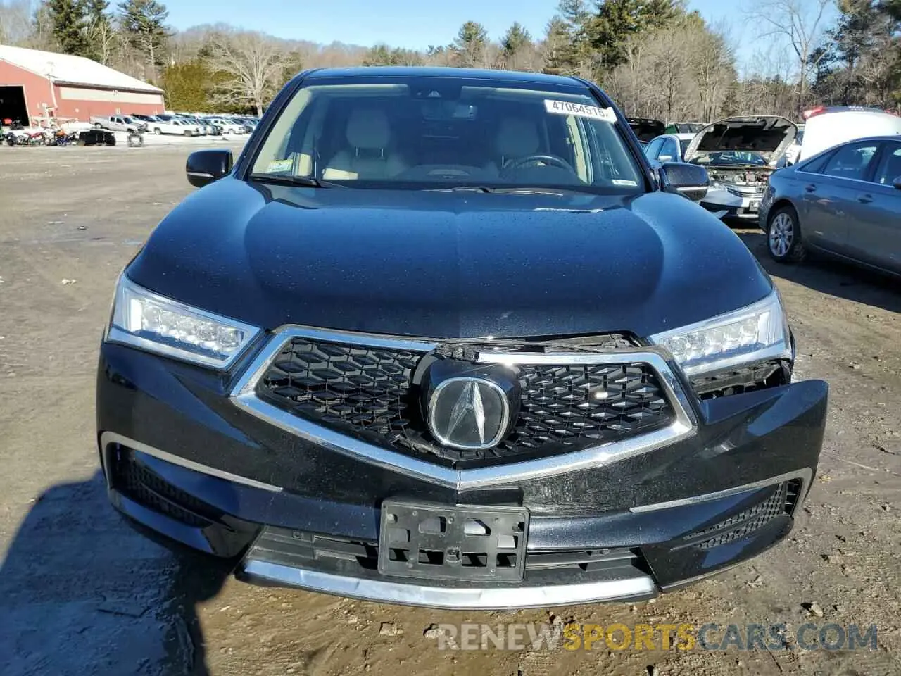 5 Photograph of a damaged car 5J8YD4H55LL022045 ACURA MDX 2020