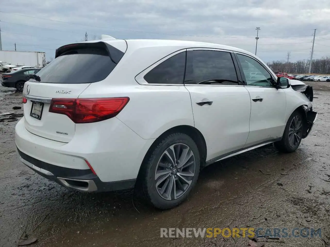 3 Photograph of a damaged car 5J8YD4H56LL042823 ACURA MDX 2020