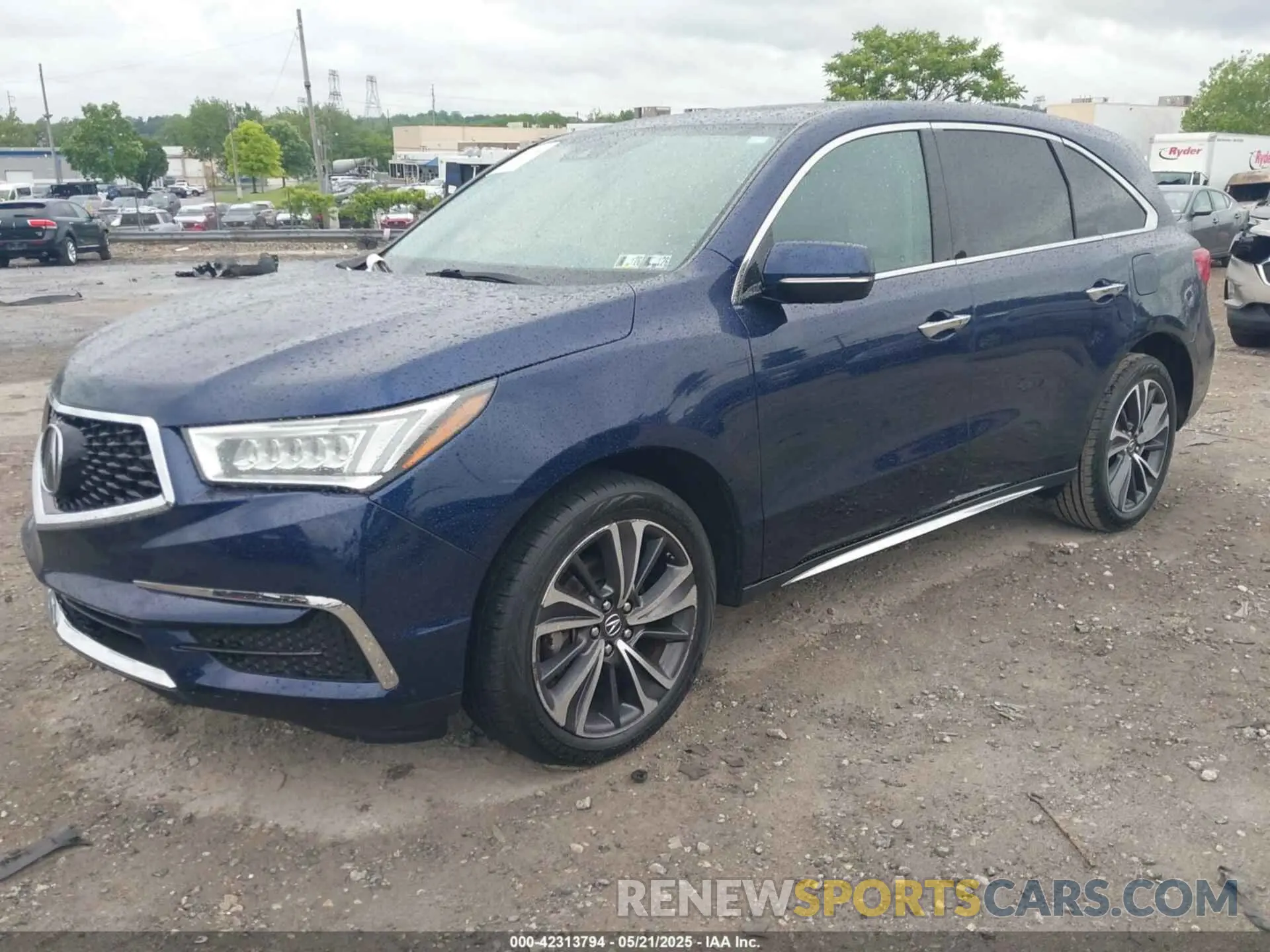2 Photograph of a damaged car 5J8YD4H57LL003061 ACURA MDX 2020