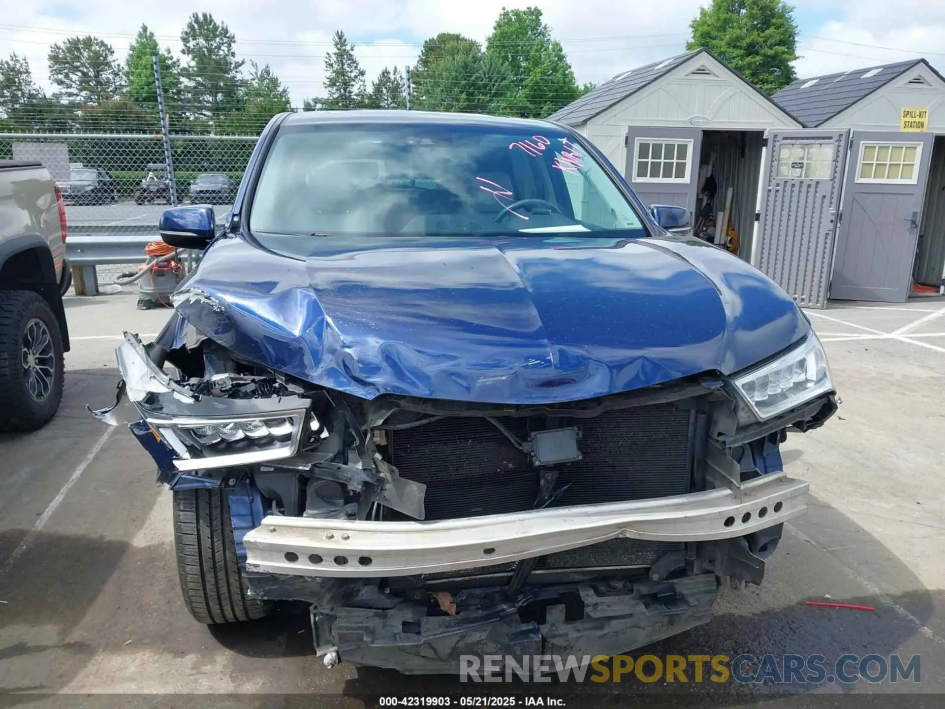 13 Photograph of a damaged car 5J8YD4H57LL007160 ACURA MDX 2020