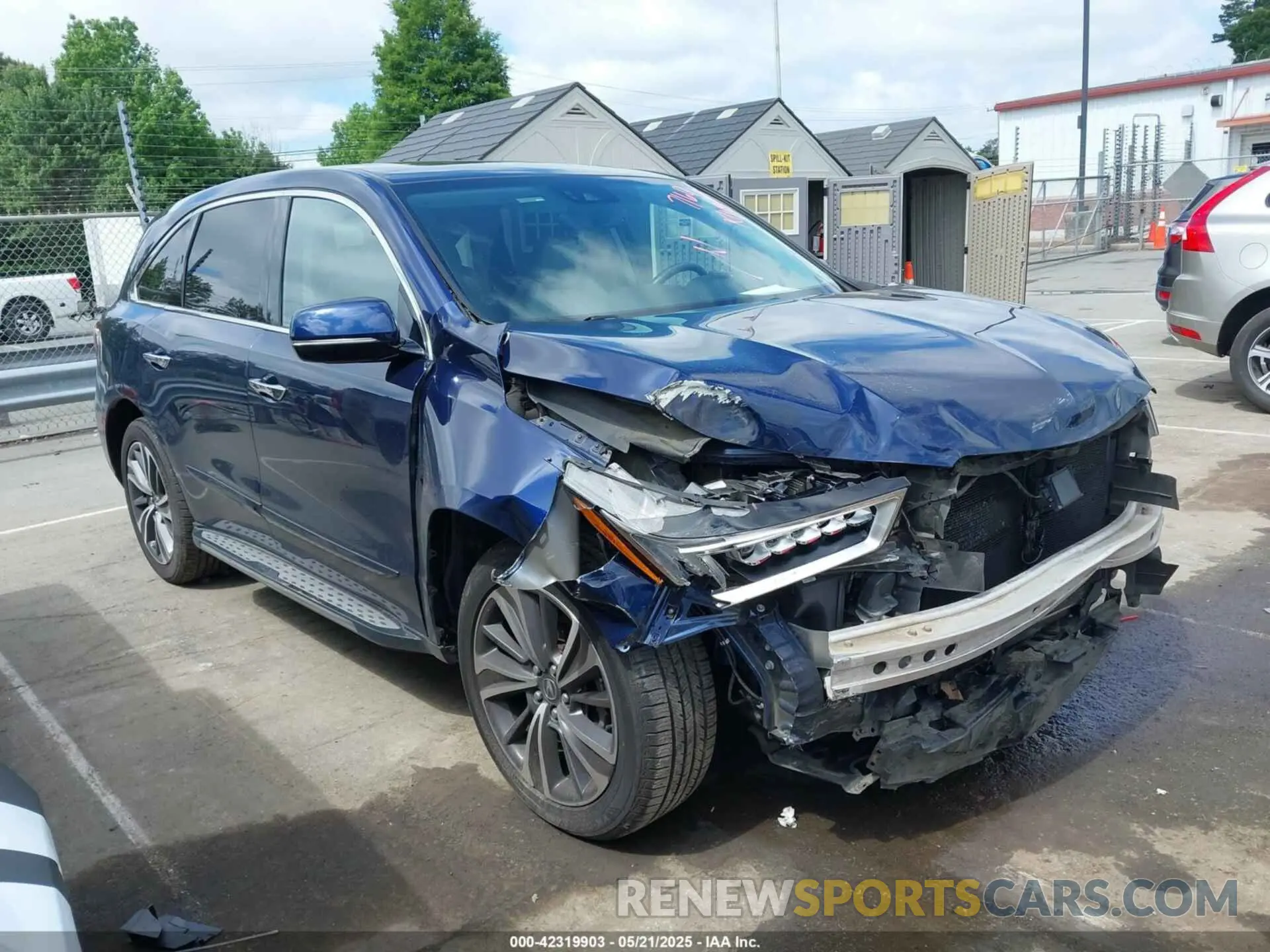 14 Photograph of a damaged car 5J8YD4H57LL007160 ACURA MDX 2020