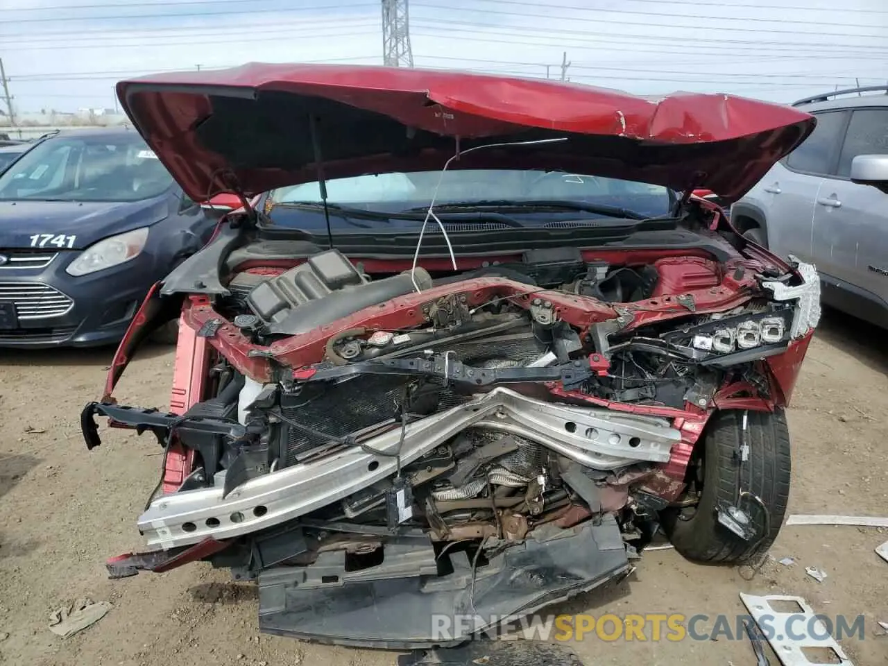 5 Photograph of a damaged car 5J8YD4H57LL020734 ACURA MDX 2020