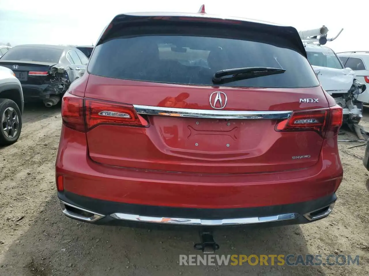 6 Photograph of a damaged car 5J8YD4H57LL020734 ACURA MDX 2020
