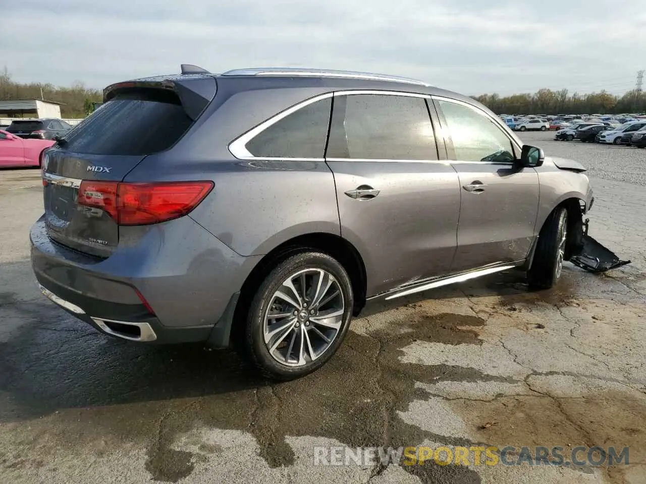 3 Photograph of a damaged car 5J8YD4H57LL025674 ACURA MDX 2020