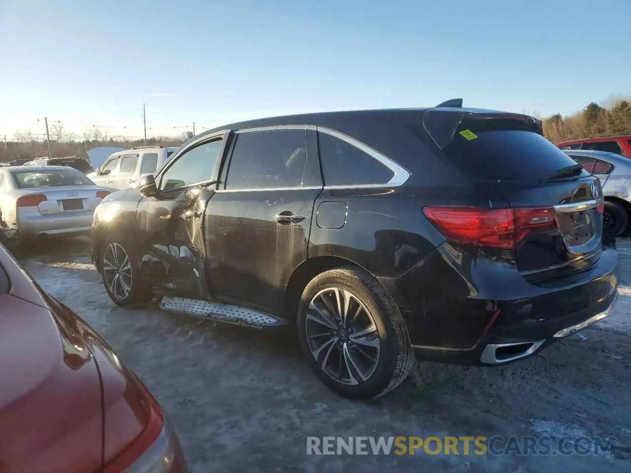 2 Photograph of a damaged car 5J8YD4H58LL019236 ACURA MDX 2020