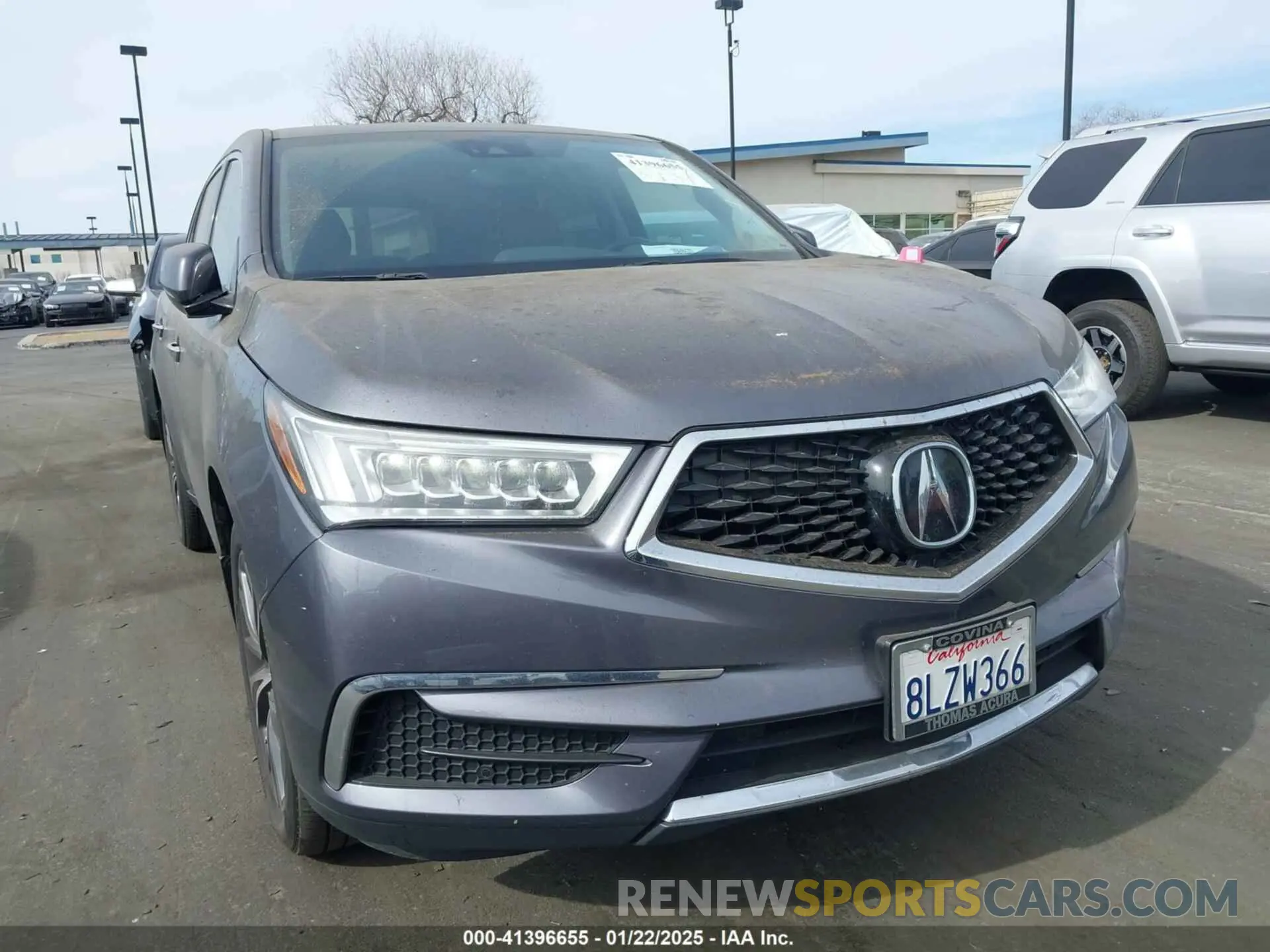 6 Photograph of a damaged car 5J8YD4H59LL002218 ACURA MDX 2020