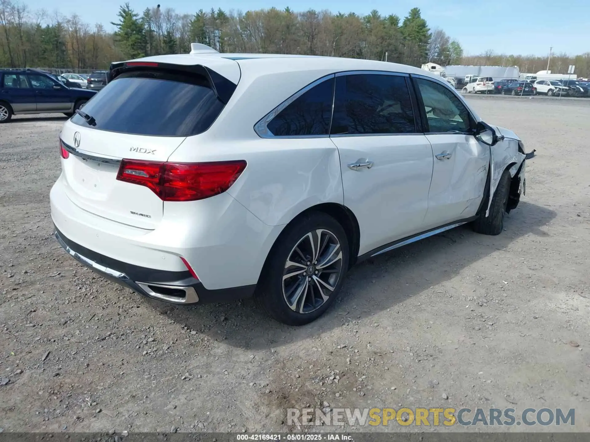 4 Photograph of a damaged car 5J8YD4H59LL002350 ACURA MDX 2020