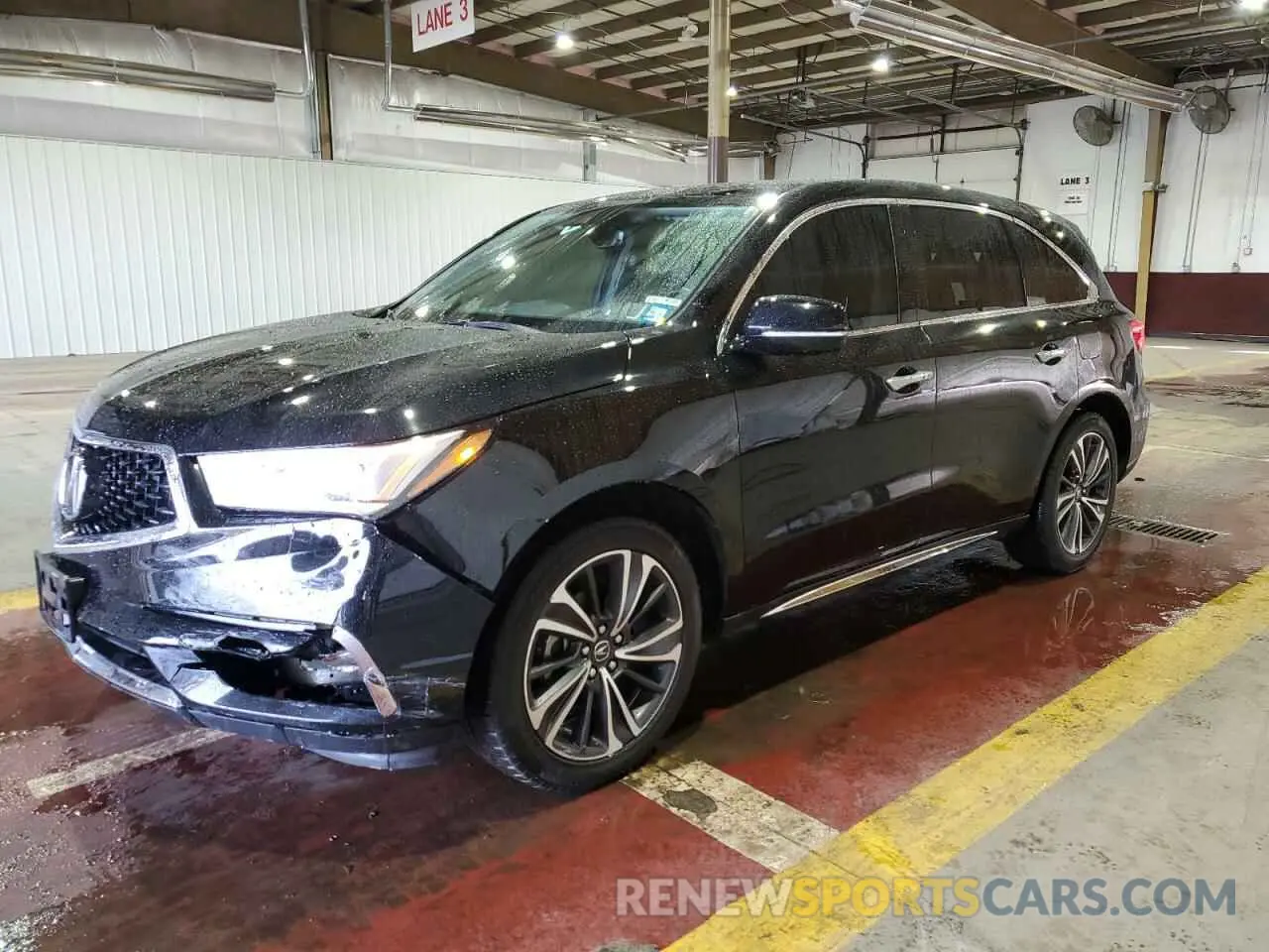 1 Photograph of a damaged car 5J8YD4H59LL017964 ACURA MDX 2020