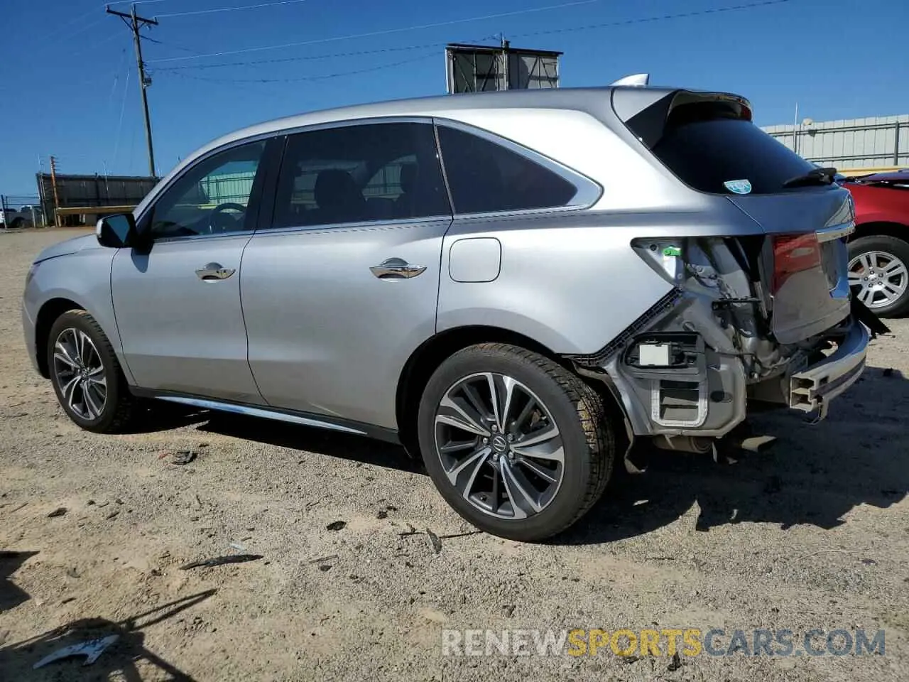 2 Photograph of a damaged car 5J8YD4H59LL022596 ACURA MDX 2020