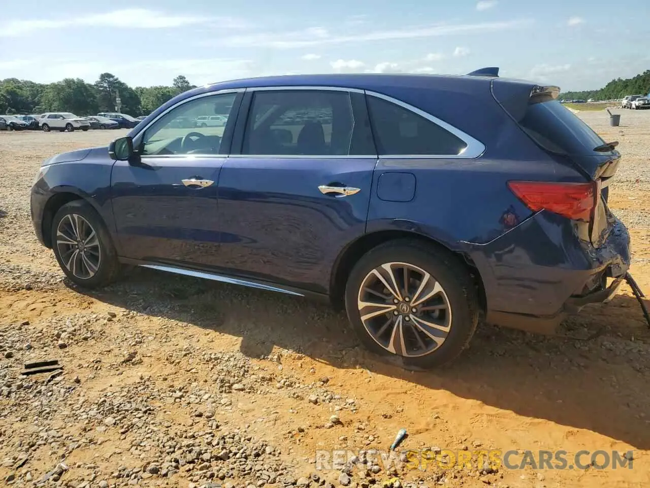 2 Photograph of a damaged car 5J8YD4H5XLL017083 ACURA MDX 2020