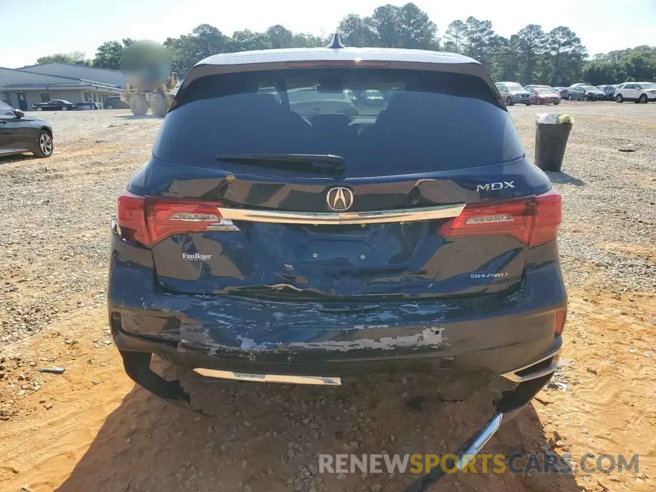6 Photograph of a damaged car 5J8YD4H5XLL017083 ACURA MDX 2020