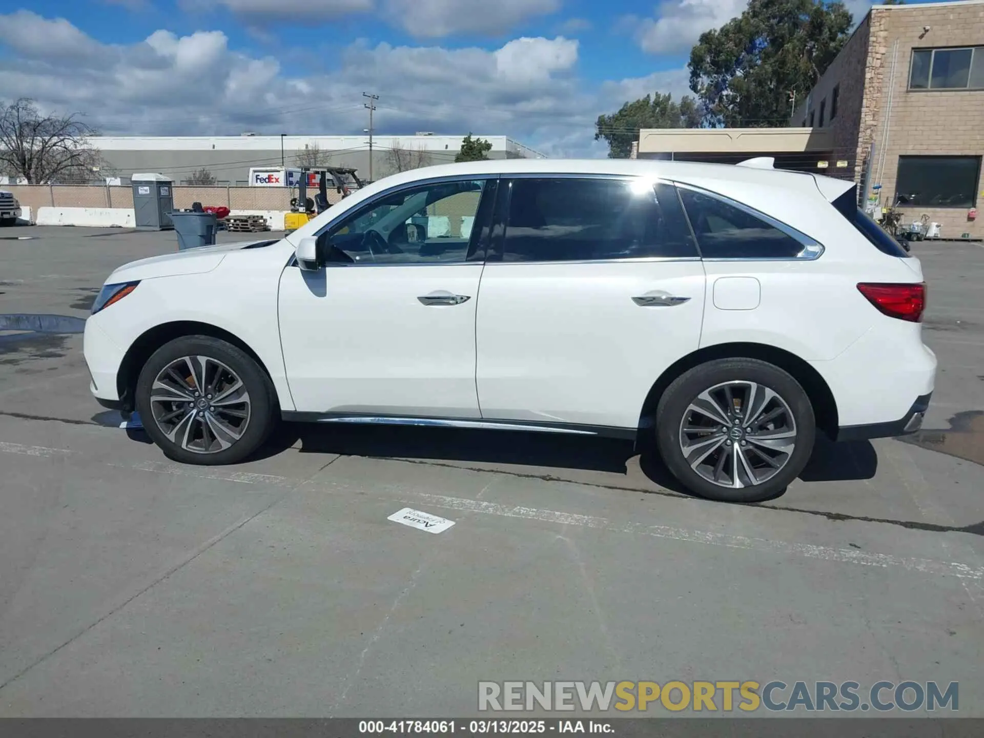 13 Photograph of a damaged car 5J8YD4H5XLL027919 ACURA MDX 2020