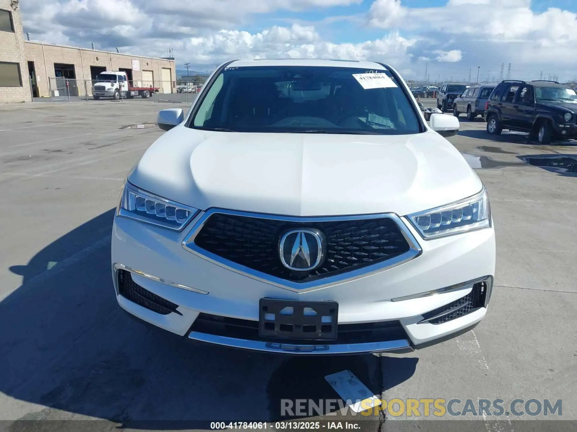 6 Photograph of a damaged car 5J8YD4H5XLL027919 ACURA MDX 2020