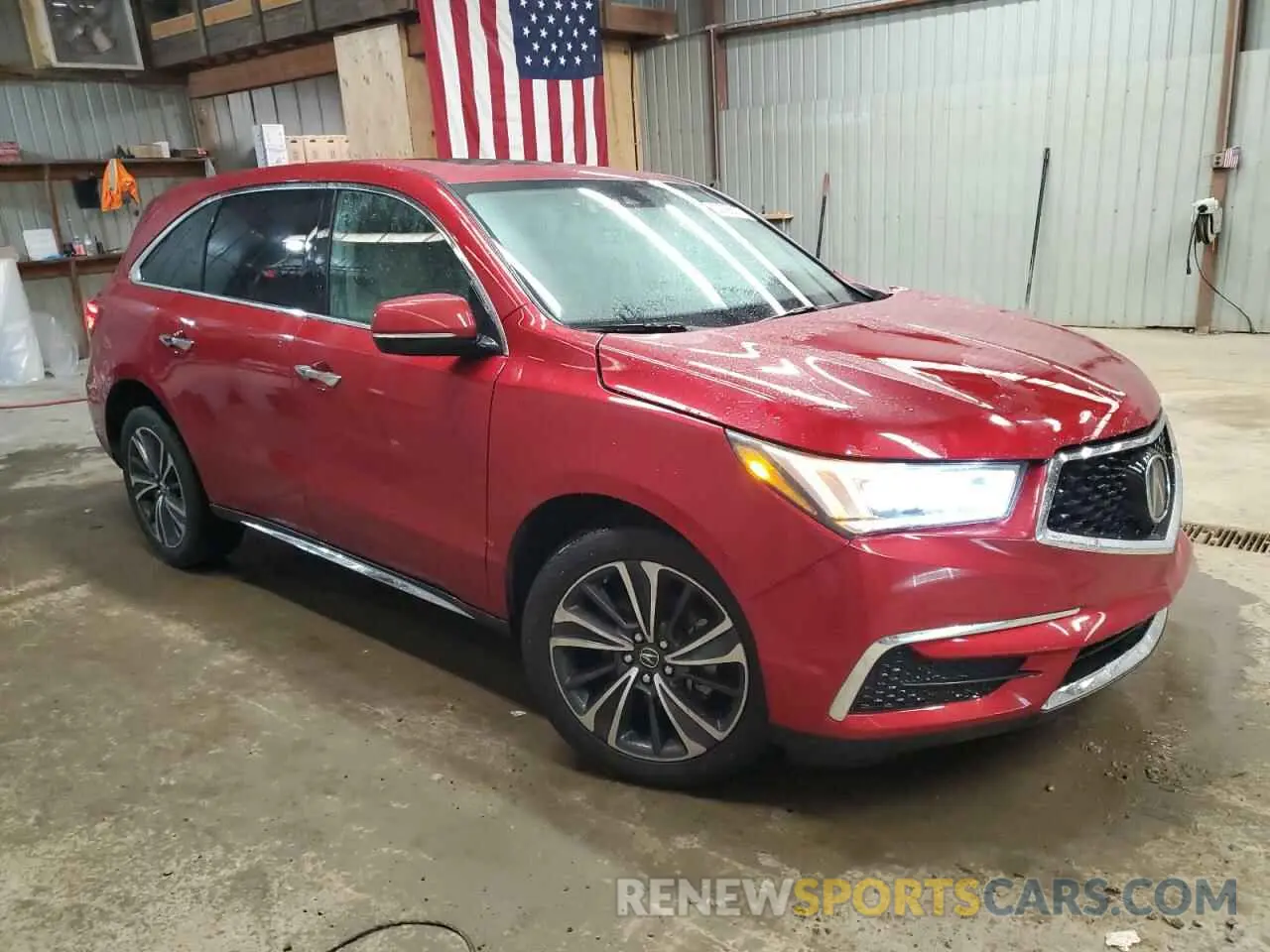 4 Photograph of a damaged car 5J8YD4H5XLL056644 ACURA MDX 2020