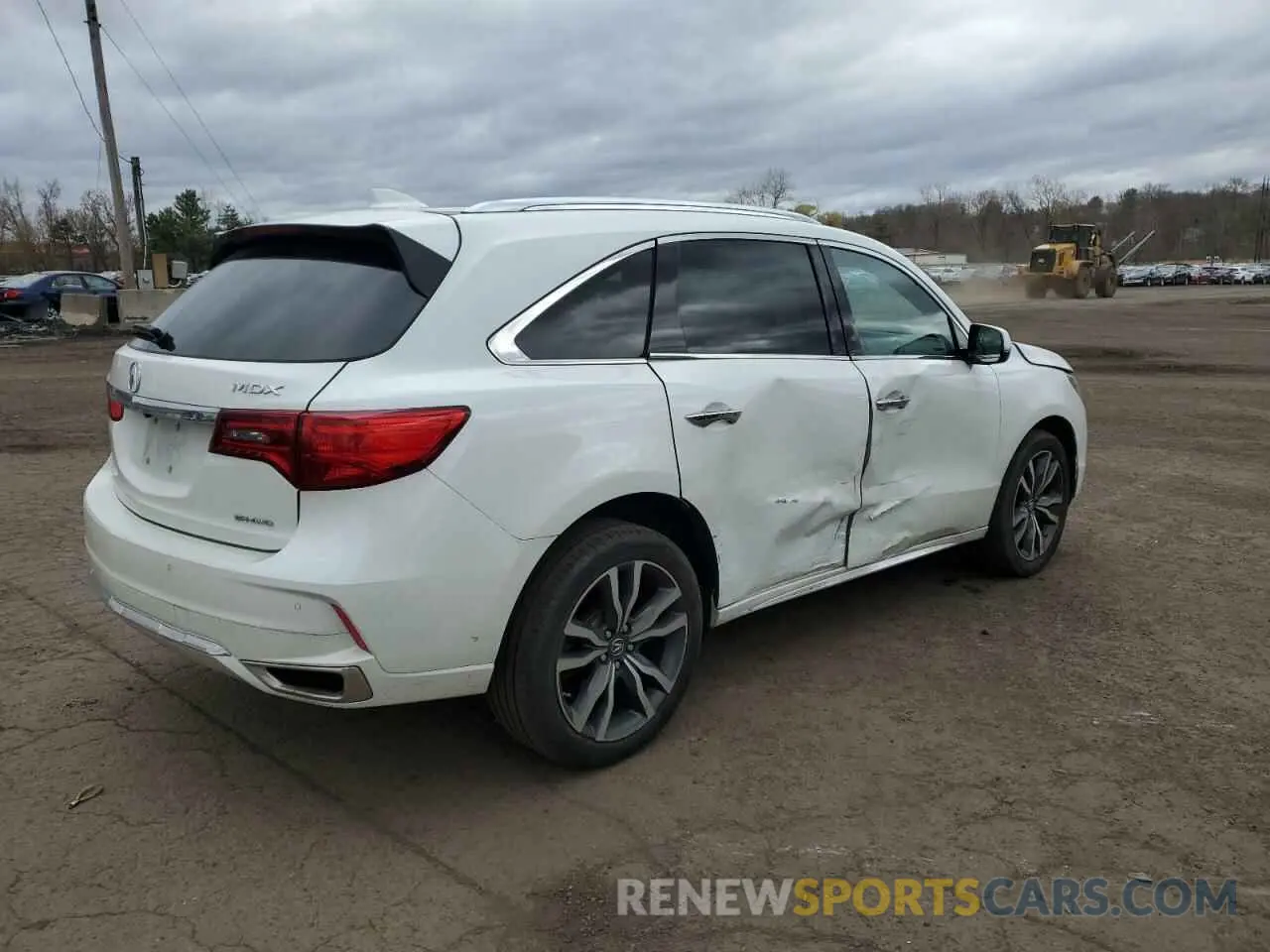 3 Photograph of a damaged car 5J8YD4H85LL031841 ACURA MDX 2020