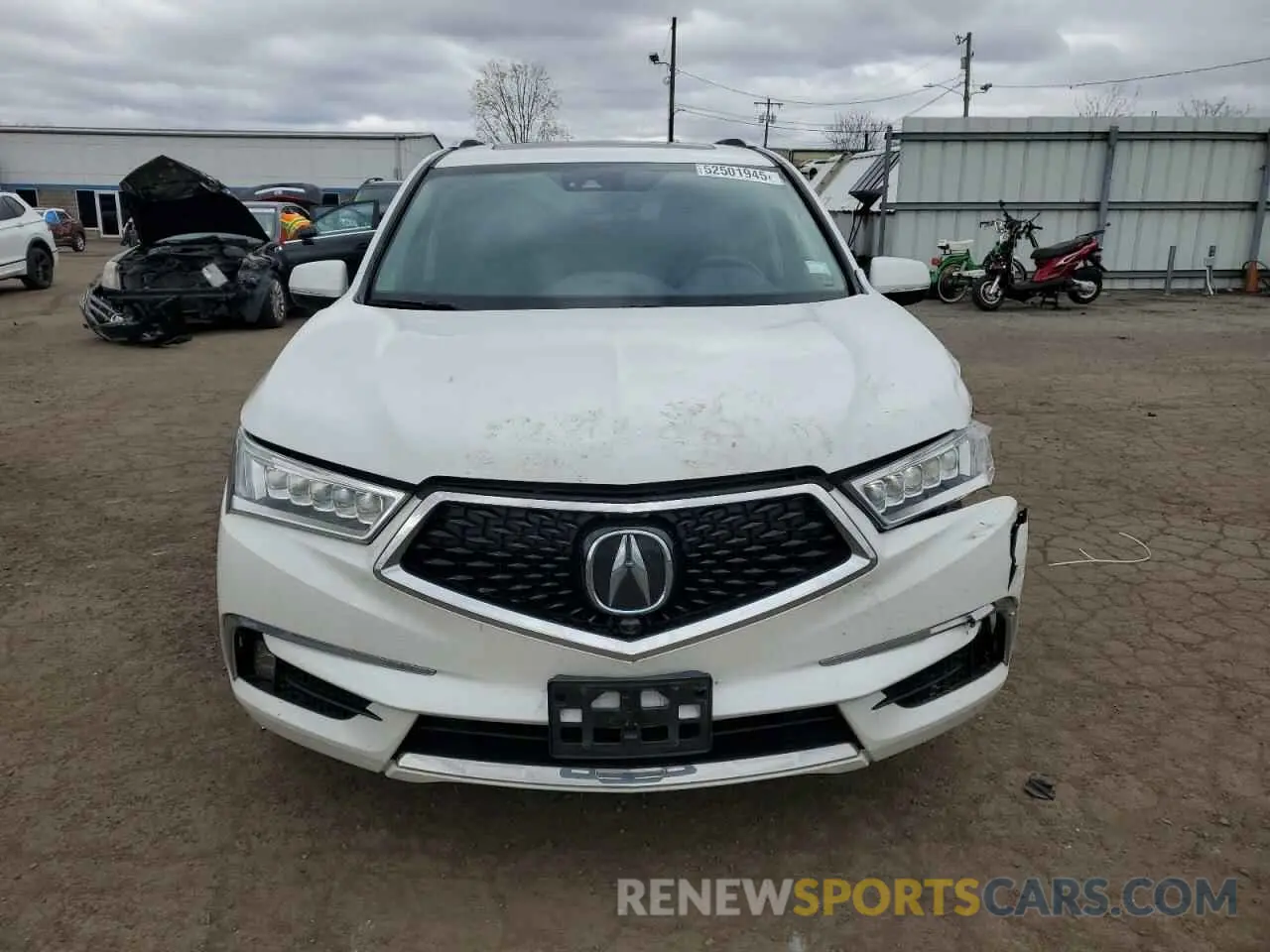 5 Photograph of a damaged car 5J8YD4H85LL031841 ACURA MDX 2020