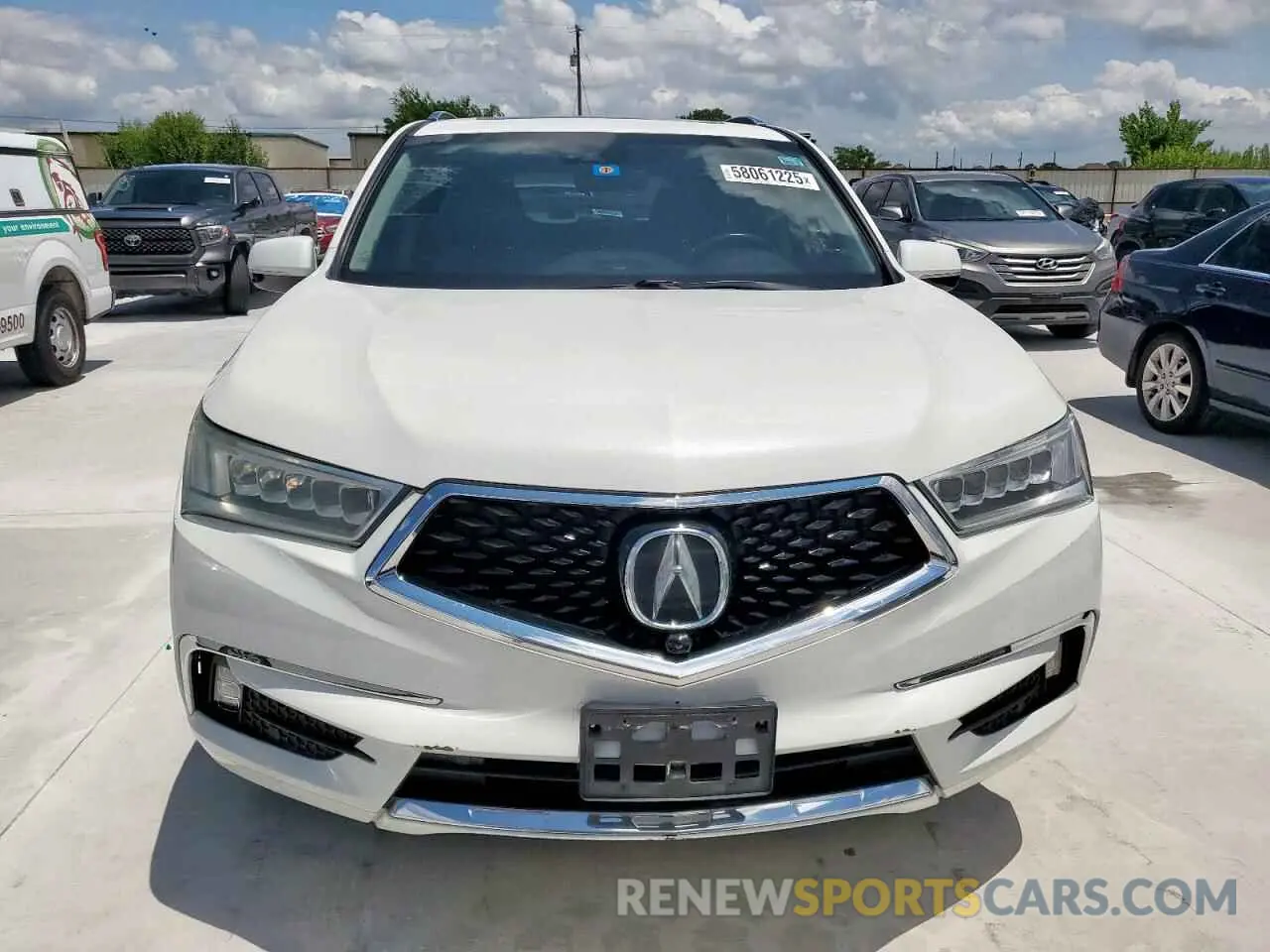 5 Photograph of a damaged car 5J8YD4H91LL011529 ACURA MDX 2020