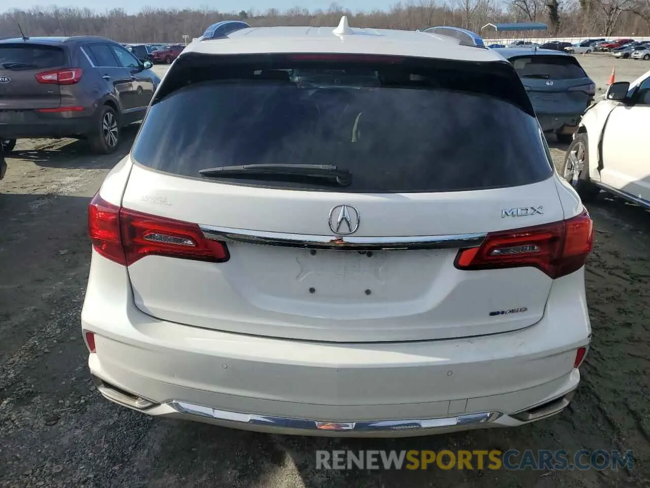 6 Photograph of a damaged car 5J8YD7H72LL000992 ACURA MDX 2020