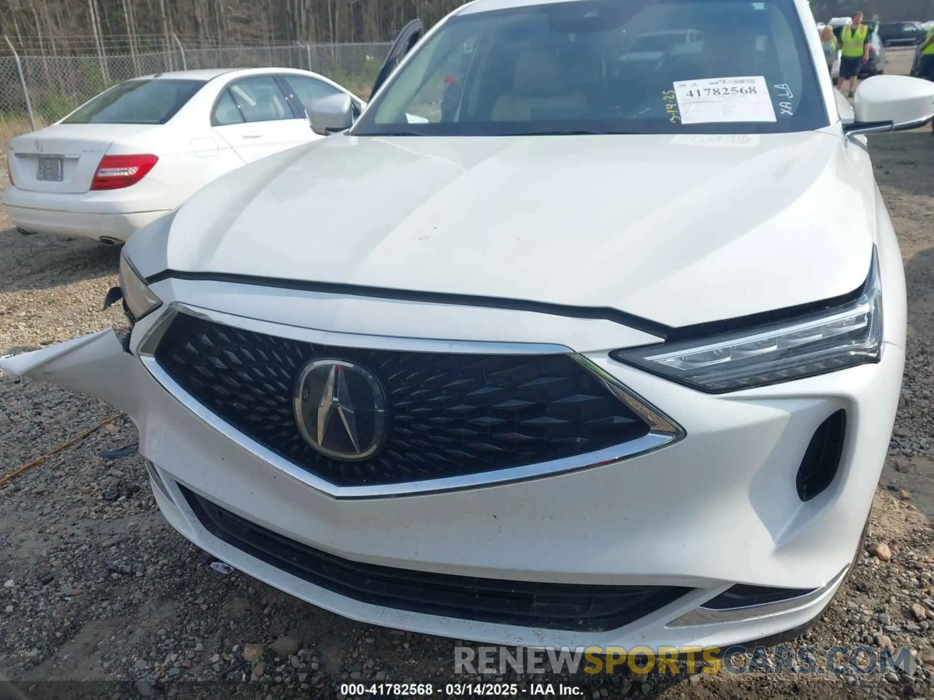 13 Photograph of a damaged car 5J8YD9H31NL000493 ACURA MDX 2022