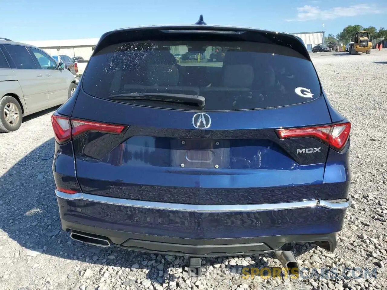 6 Photograph of a damaged car 5J8YD9H41NL001586 ACURA MDX 2022