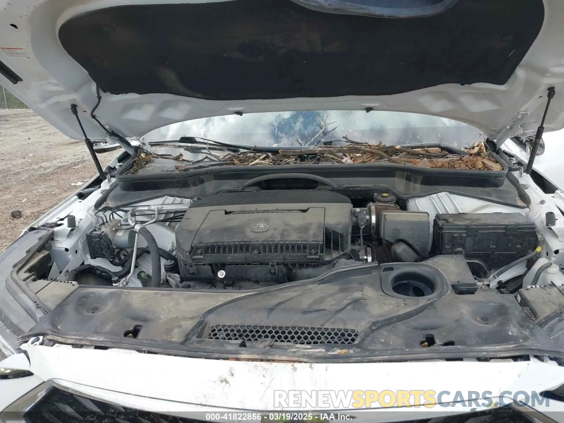 10 Photograph of a damaged car 5J8YD9H41NL012345 ACURA MDX 2022