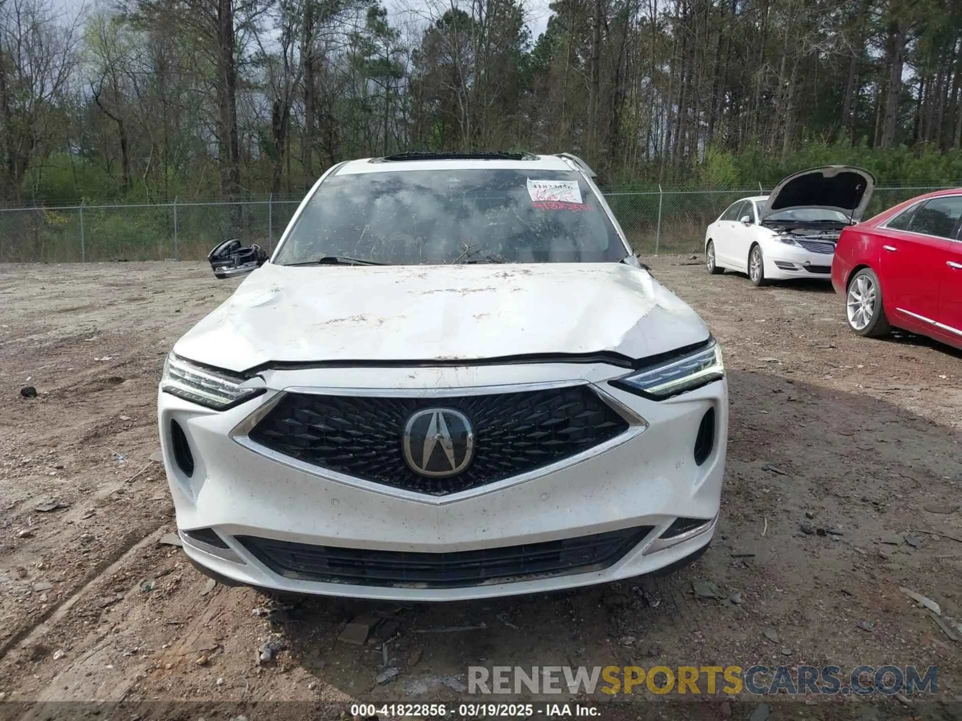 12 Photograph of a damaged car 5J8YD9H41NL012345 ACURA MDX 2022