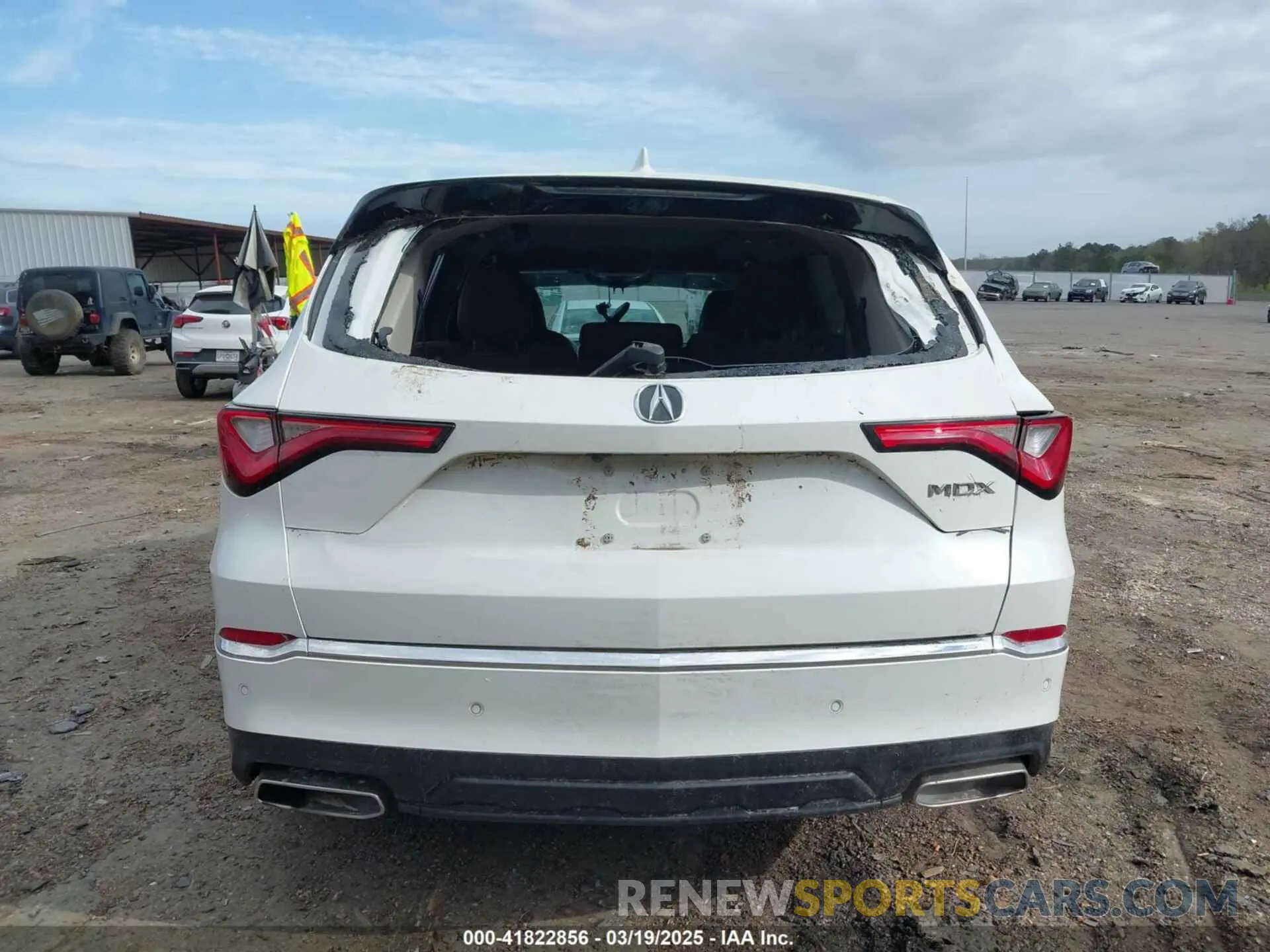 16 Photograph of a damaged car 5J8YD9H41NL012345 ACURA MDX 2022
